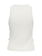 Top Only Argento Carla Slim 15367981 /Silver Cloud Dancer ONLY 