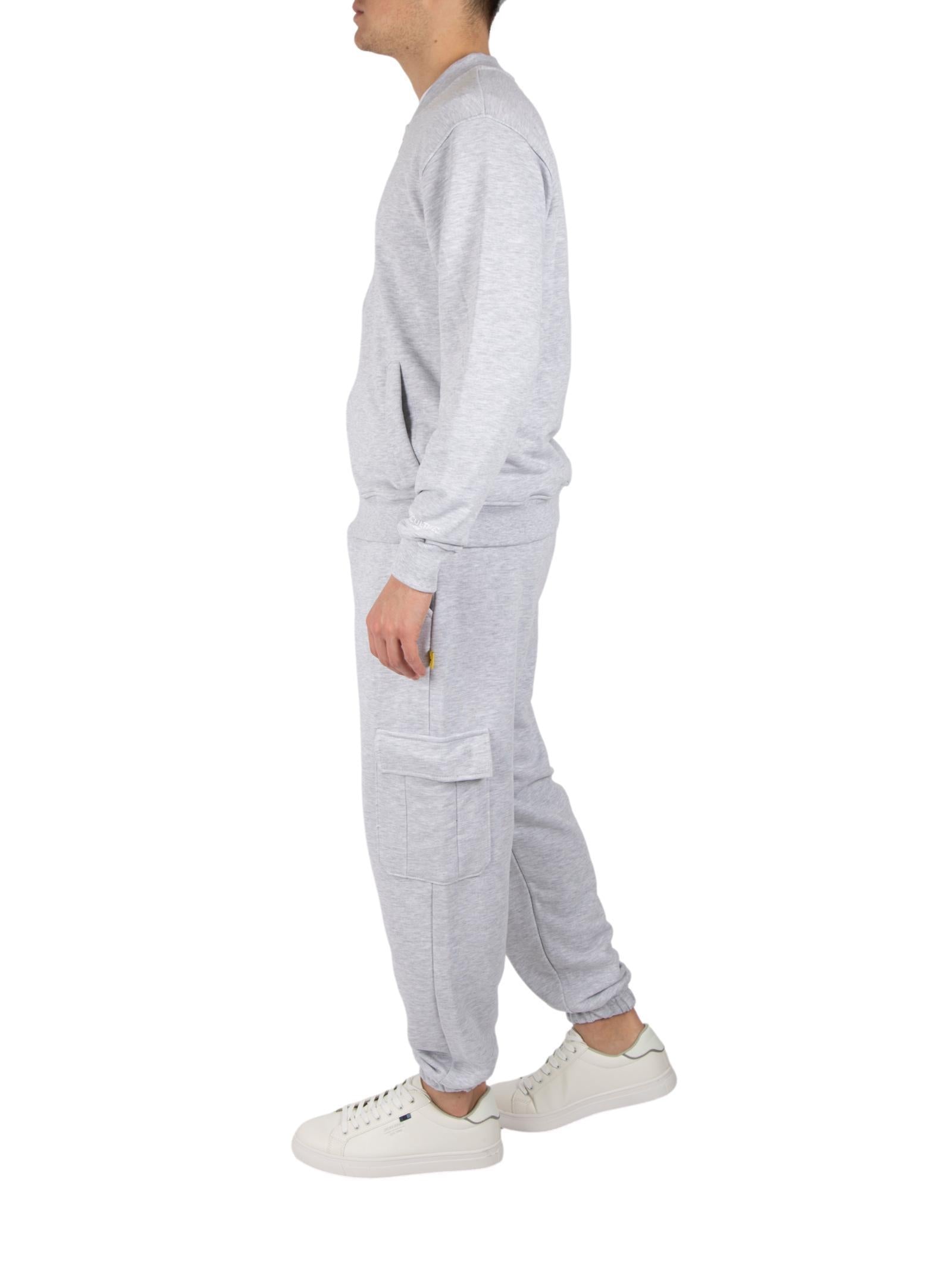 Felpa Superculture Grigio zip bomber KARL GRIGIO SUPERCULTURE 