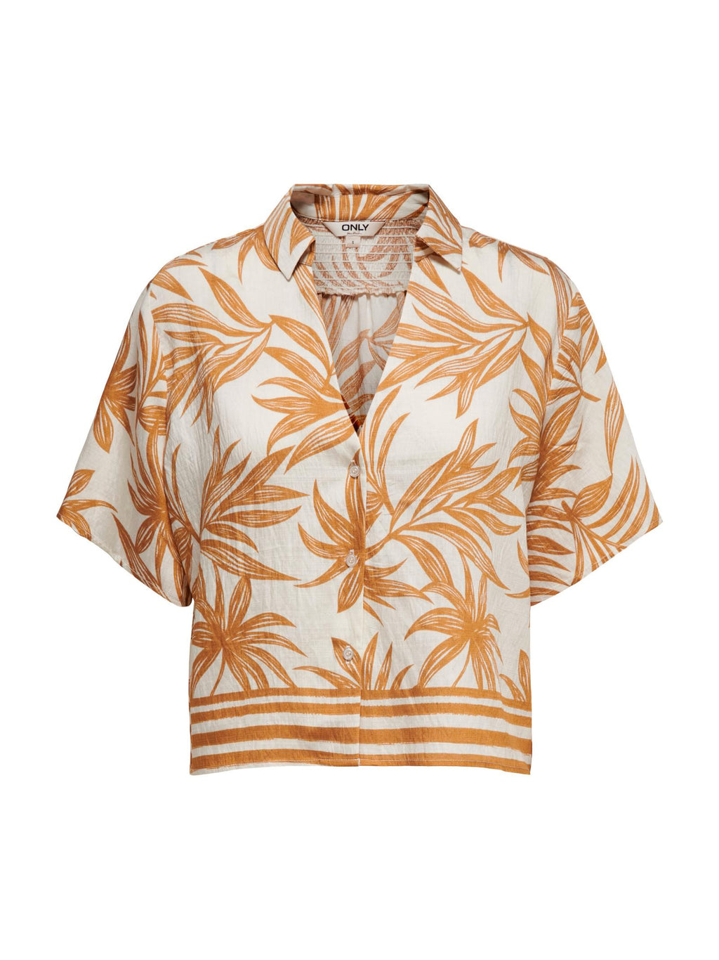 Camicia Only Panna ocra Izzy fantasia 15373618 /Wood Cloud Dancer ONLY 