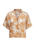 Camicia Only Panna ocra Izzy fantasia 15373618 /Wood Cloud Dancer ONLY 