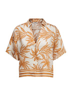 Camicia Only Panna ocra Izzy fantasia 15373618 /Wood Cloud Dancer ONLY 