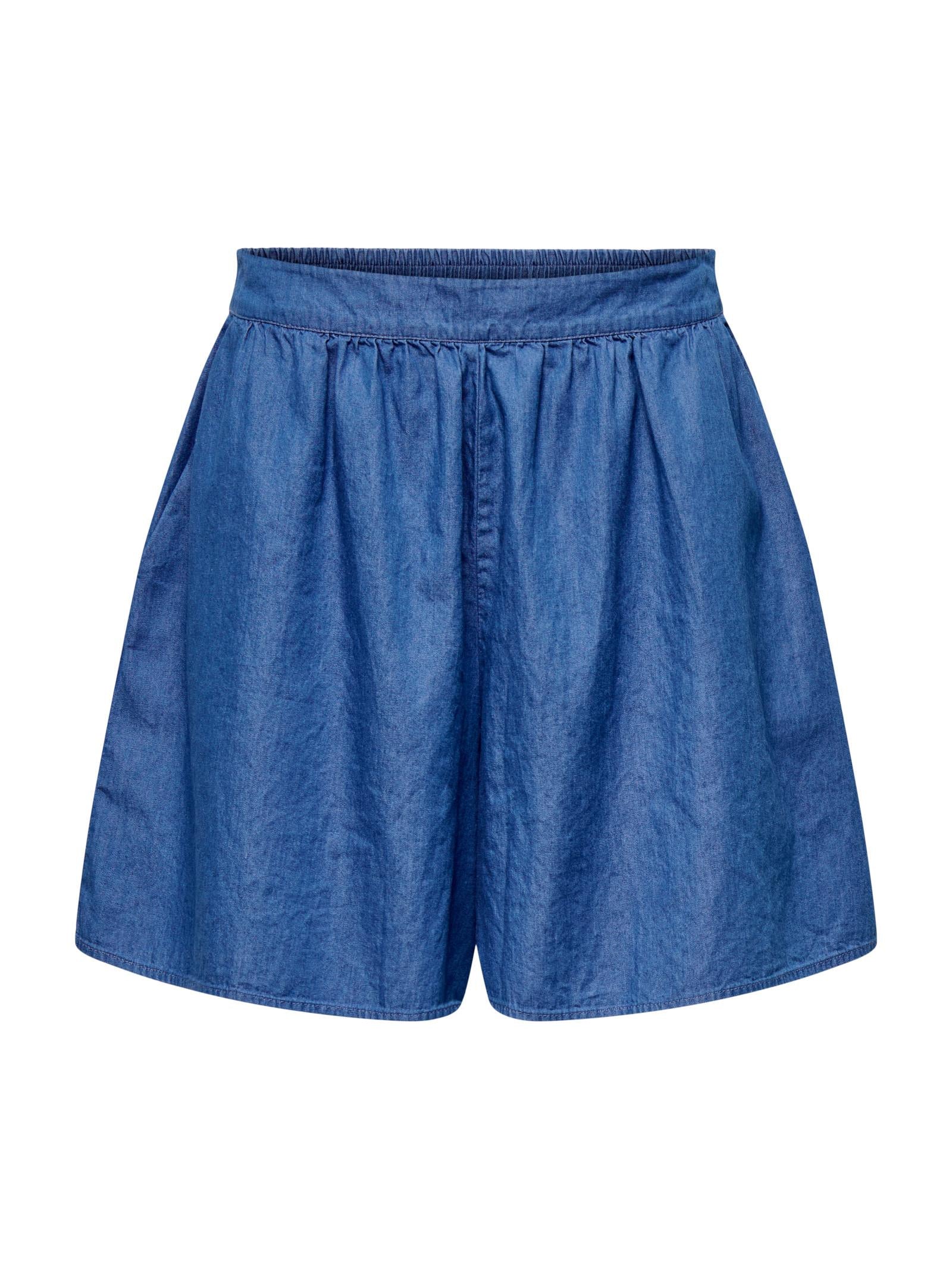 Shorts Only Medium Blue Denim con elastico 15343206 /Medium Blue Denim ONLY 