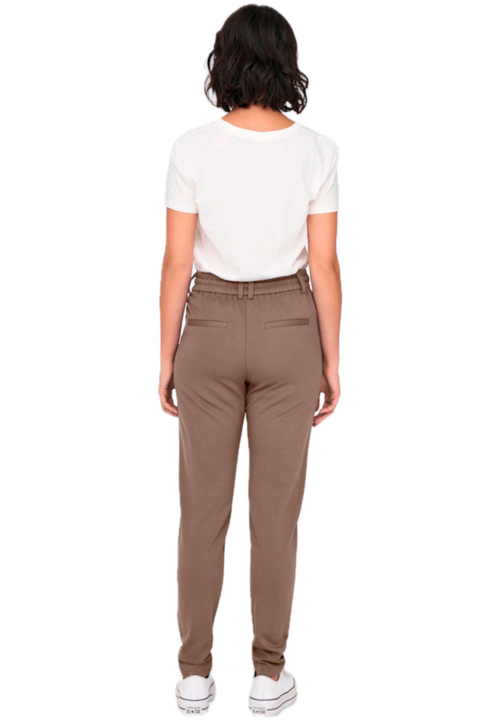 Pantalone Only Nocciola con coulisse