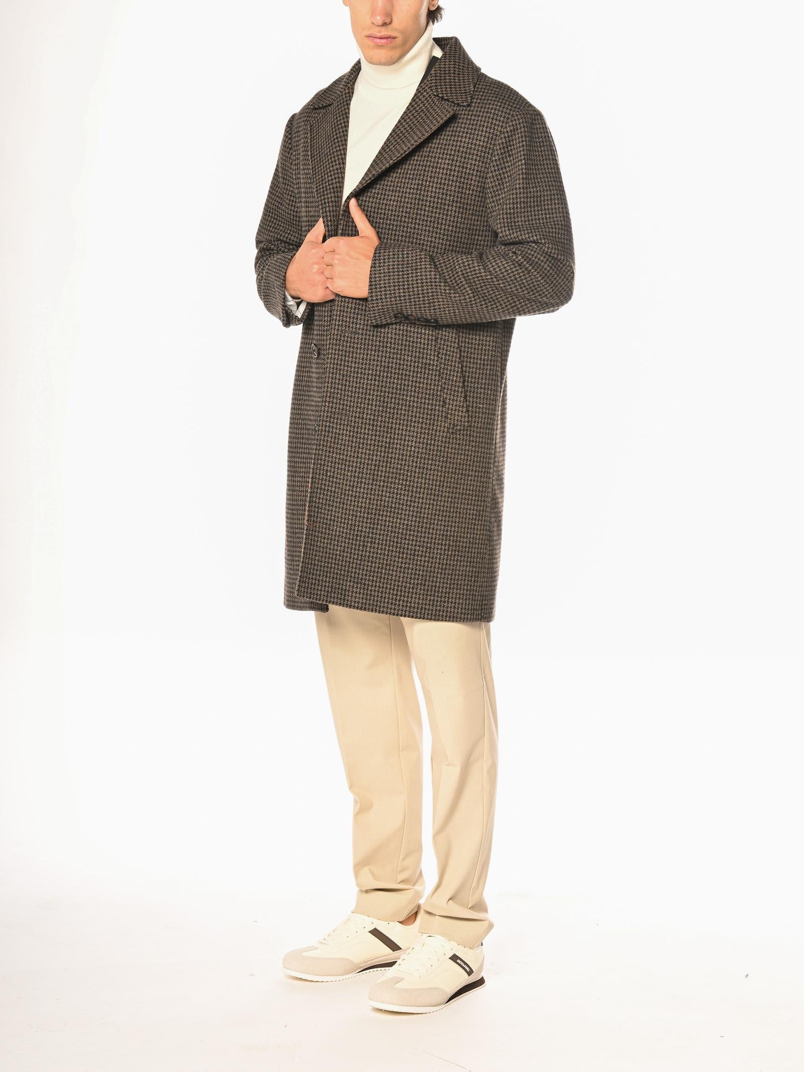 Cappotto Seinse Moro pied poul CP64 MORO SEINSE 