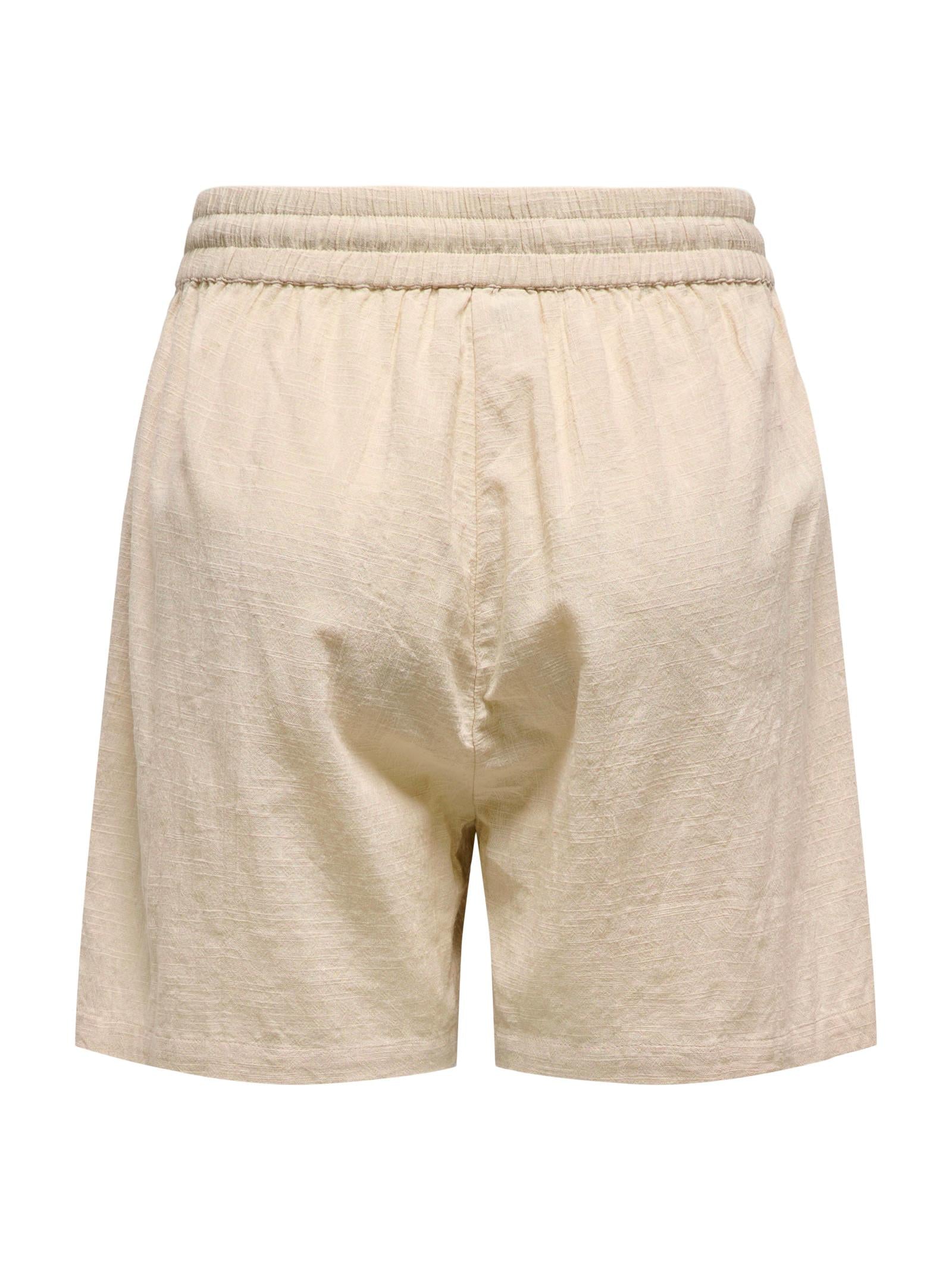 Short Only Tiziana Beige loose 15343637 /Silver Lining ONLY 