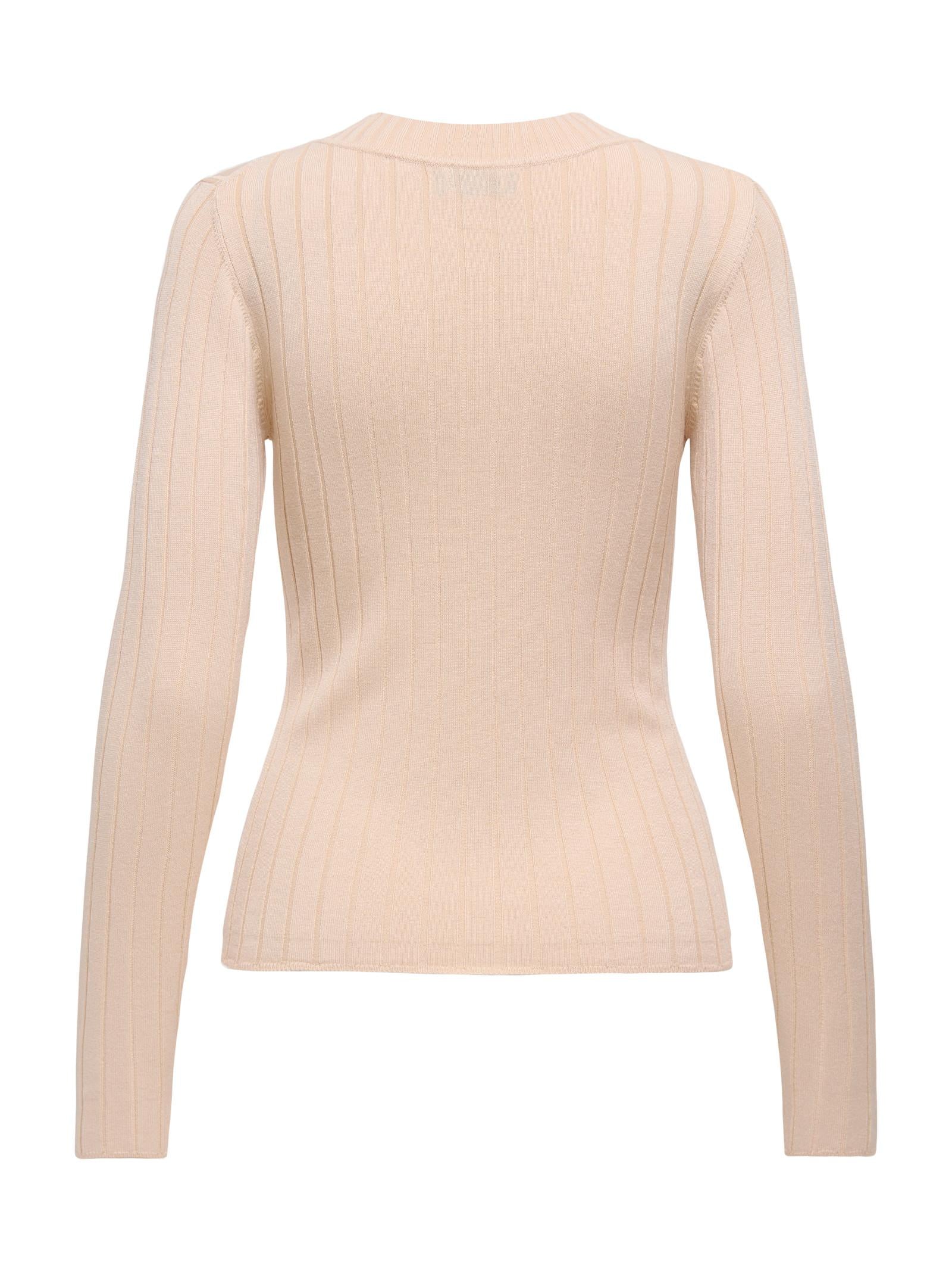 Maglia JDY Kate Beige girocollo 15207694 /Sandshell JDY 