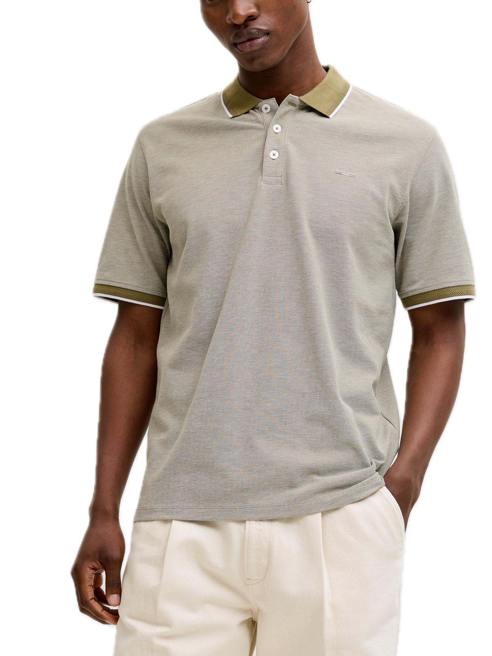 Polo Jack & Jones Alves Verde 12274681 /Martini Olive JACK & JONES 