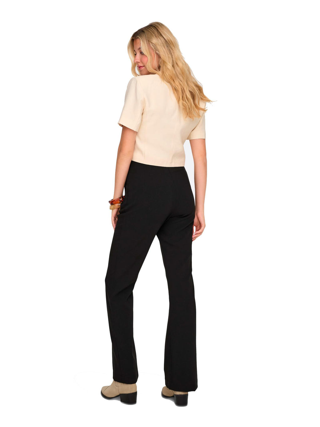 Pantalone Only Raven Nero a zampa 15363839 /Black ONLY 
