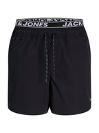 Costume Jack & Jones Maui Nero con fascia elasticizzata 12272949 /Black JACK & JONES 