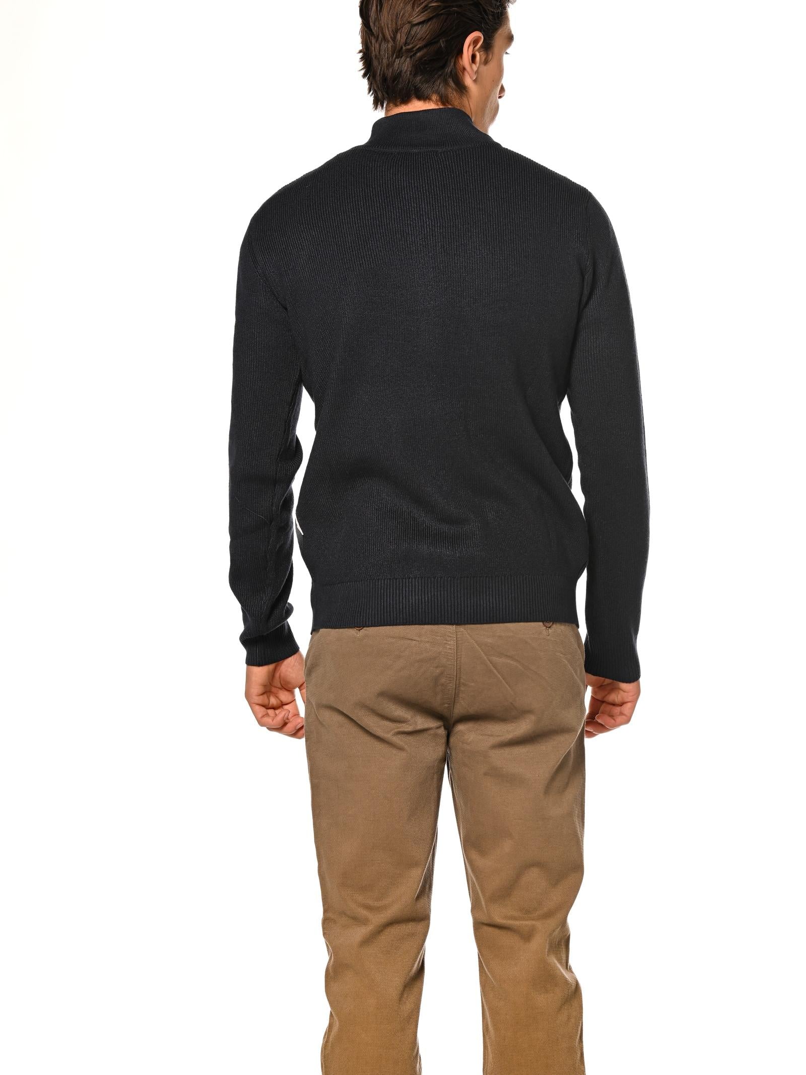 Cardigan Seinse Blu con zip MI3065 BLU SEINSE 