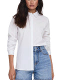 Camicia Only Bianco Mio a manica lunga