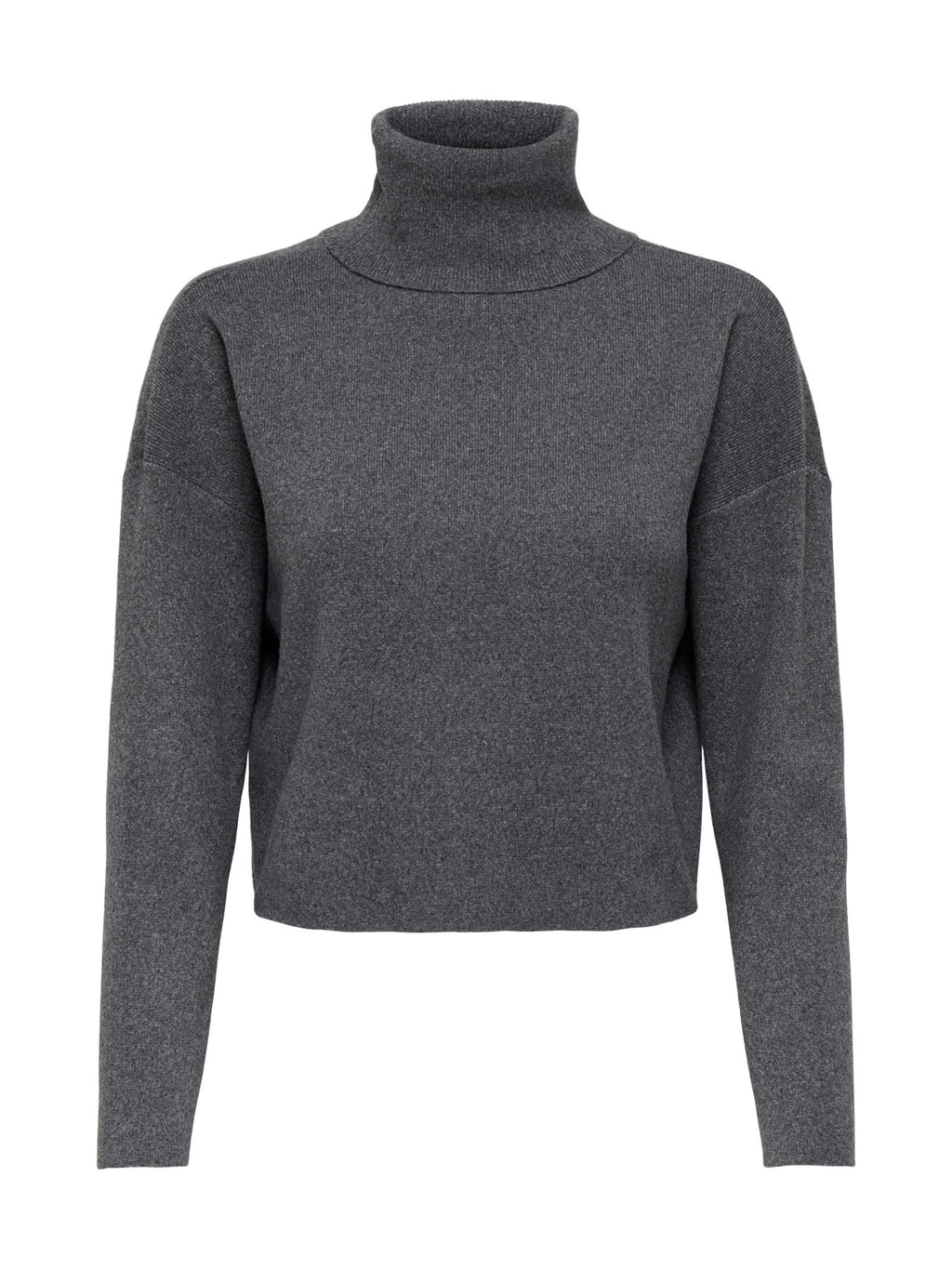 Maglia Only Ama Grigio collo alto 15350404 /Medium Grey Melange ONLY 