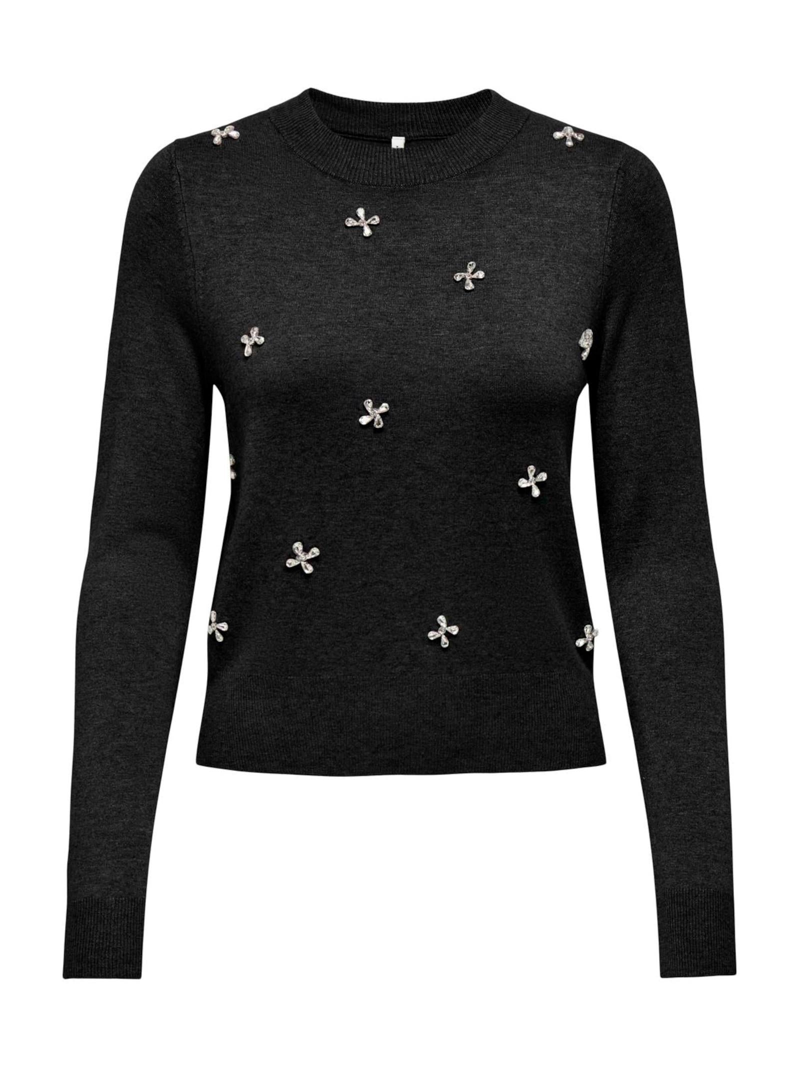 Maglia Only Venice Nero con strass 15364656 /Black ONLY 