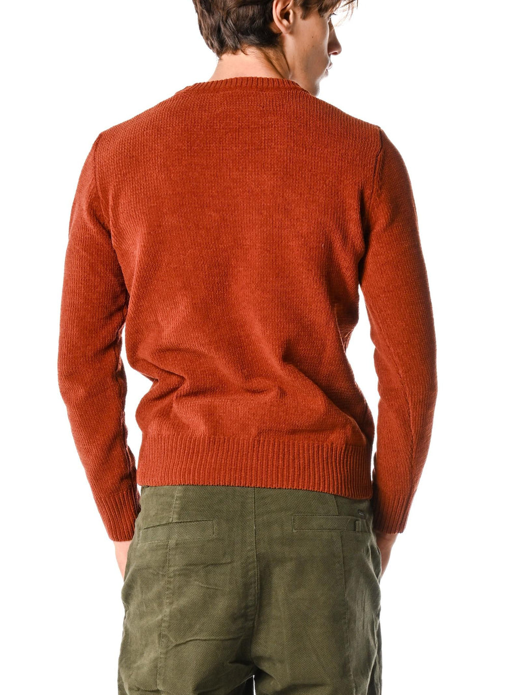 Maglia Gianni Lupo Coccio girocollo ciniglia GL535S COCCIO GIANNI LUPO 