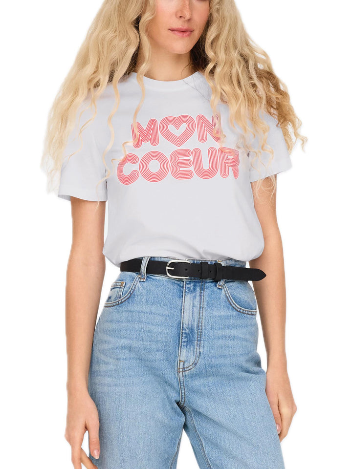 ONLY 15343191/Coeur Bright White