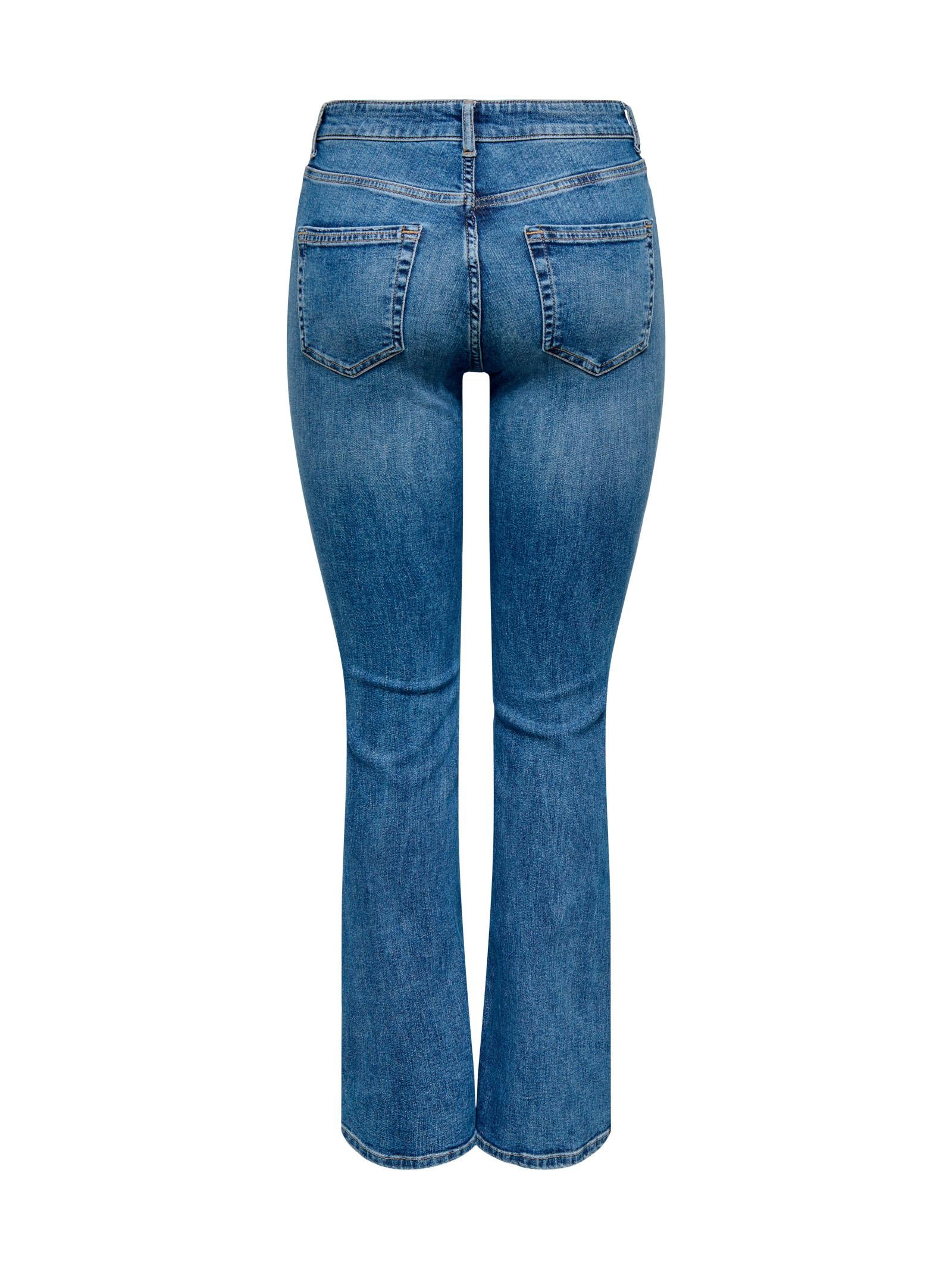 Jeans Only Blush Medium Blue a zampa strass 15352391 /Medium Blue Denim ONLY 