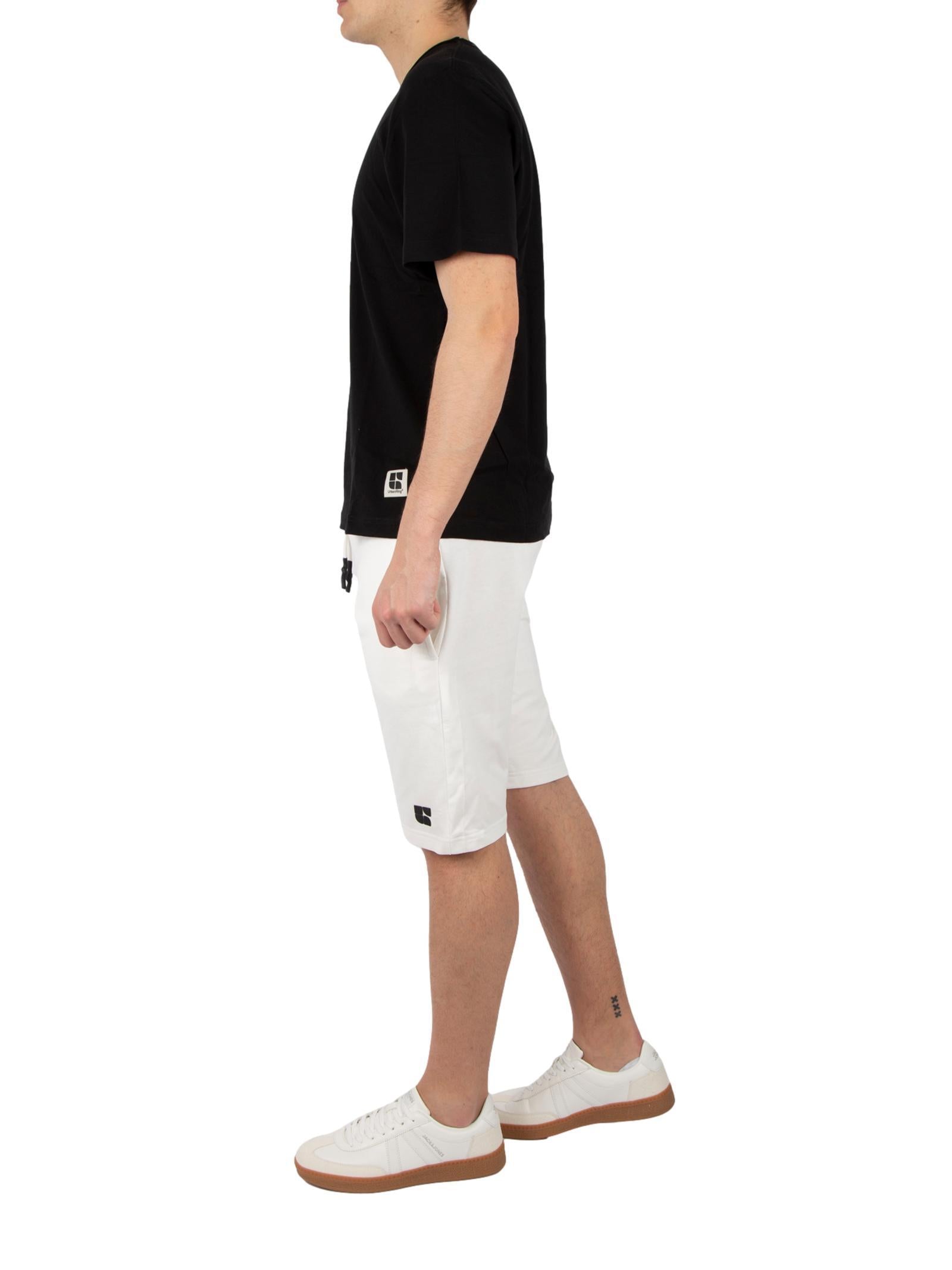 T-shirt Urban Ring manica corta Nero UR811040 NERO URBAN RING 