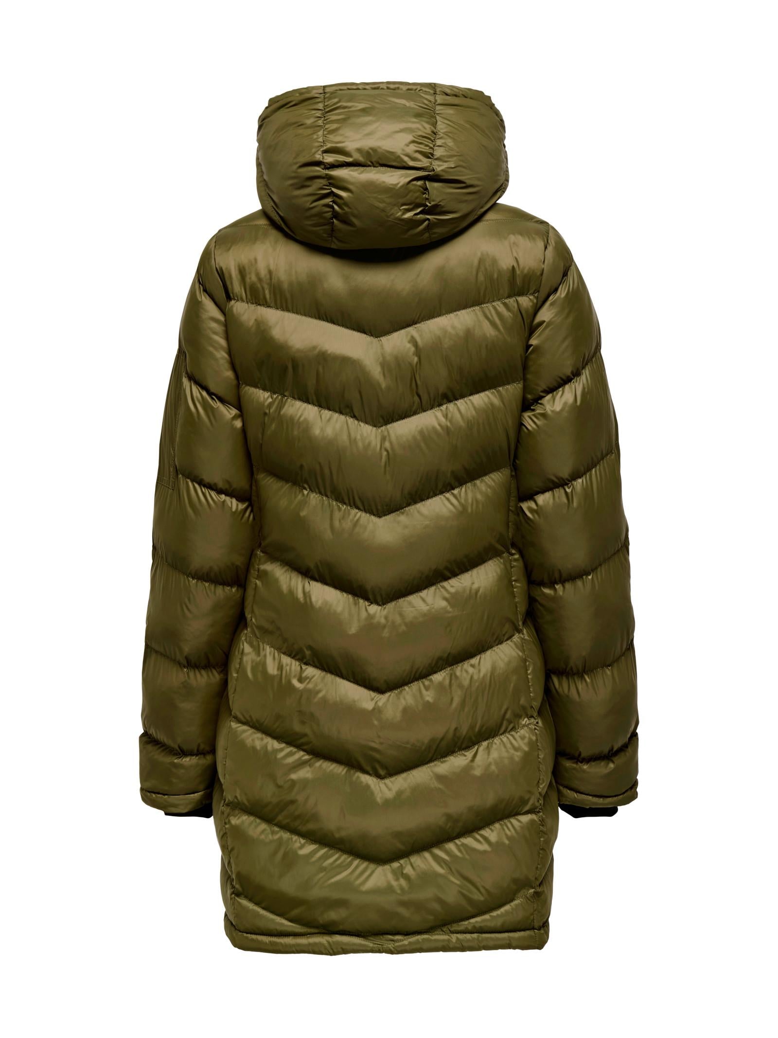 Parka Only Tahia Verde con cappuccio 15348746 /Beech ONLY 