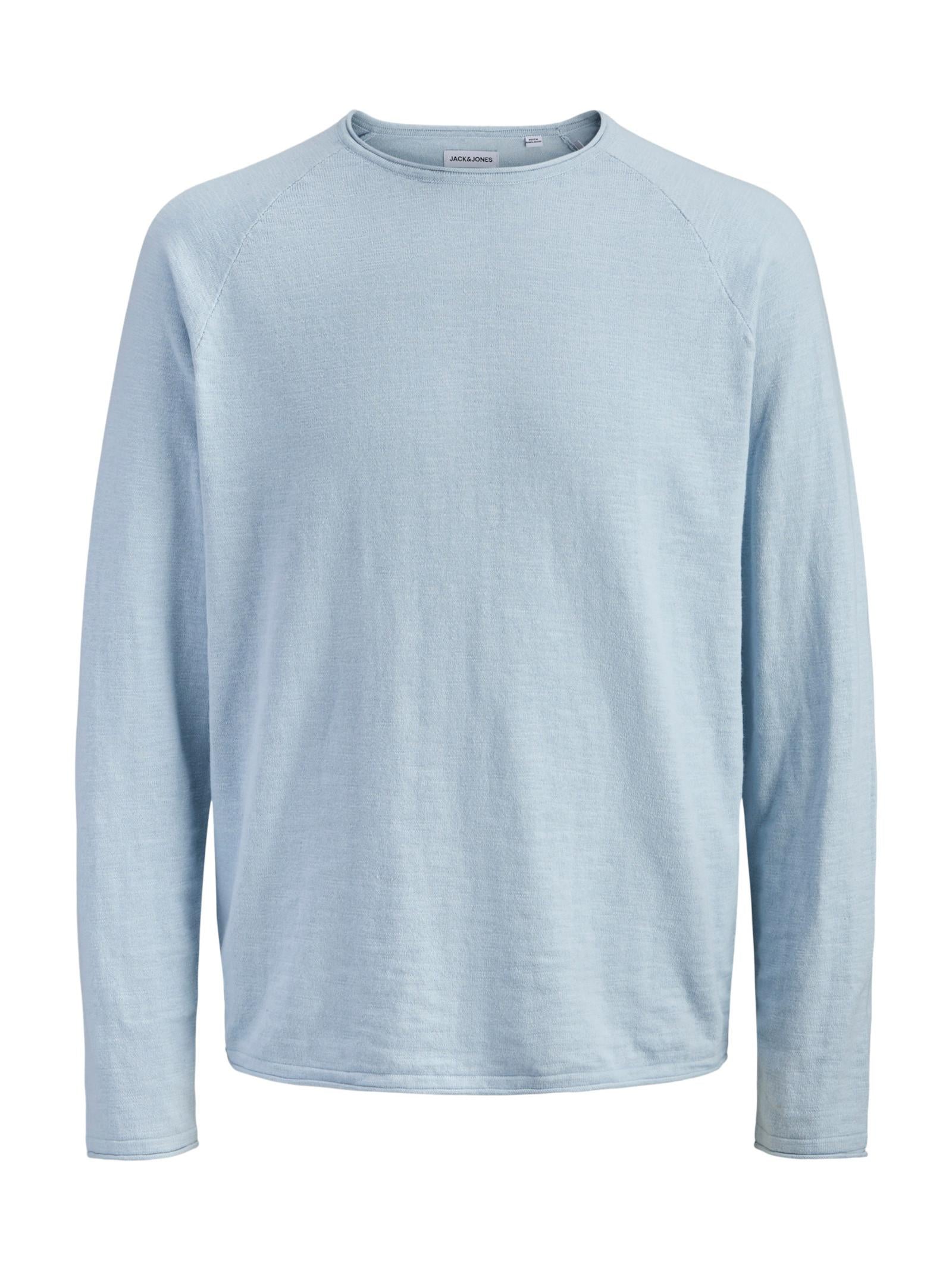 Maglia Jack & Jones Breeze Celeste taglio vivo 12294189 /Celestial Blue JACK & JONES 