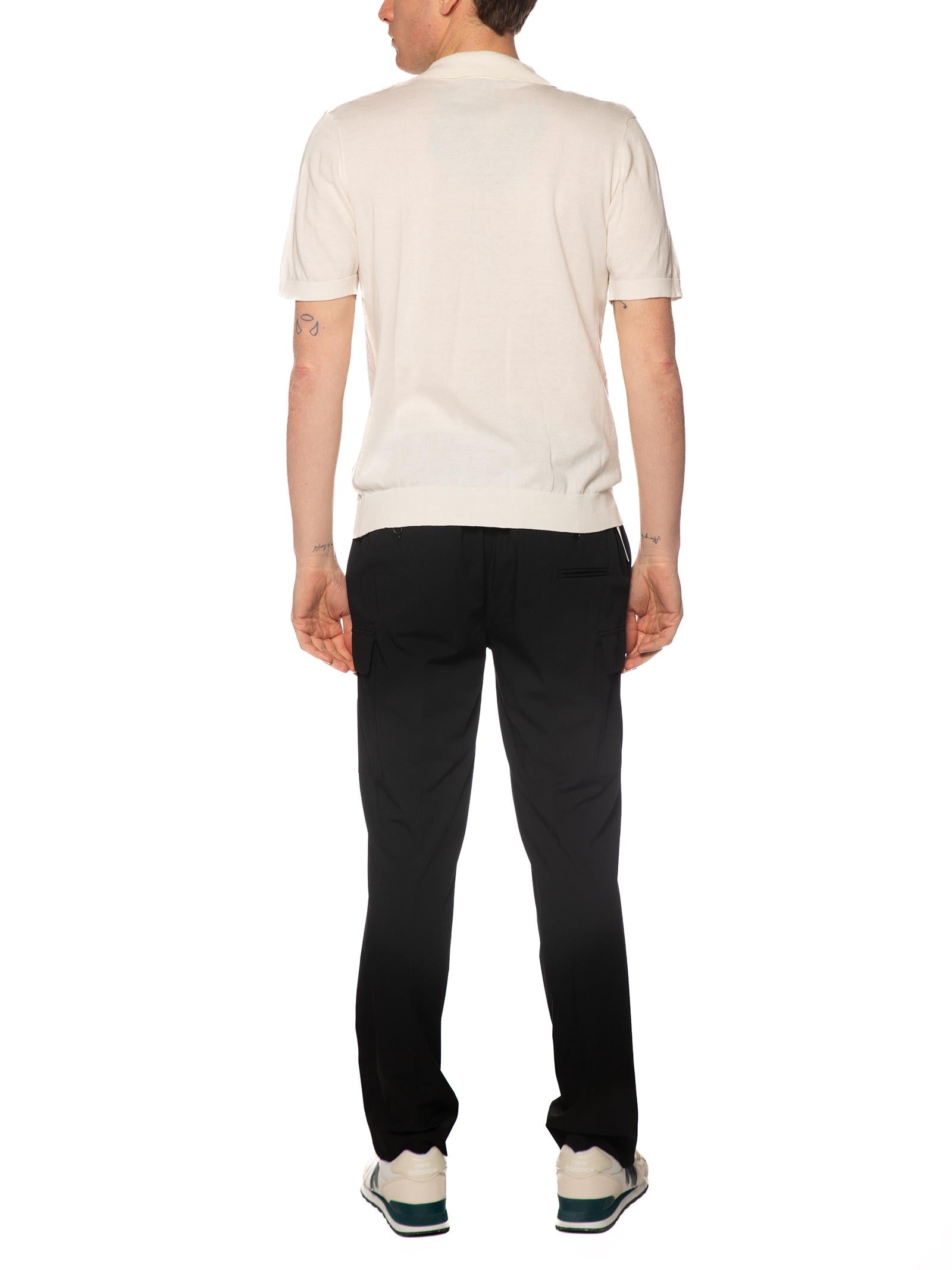 Polo Seinse Panna in maglia collo aperto ME3187 PANNA SEINSE 
