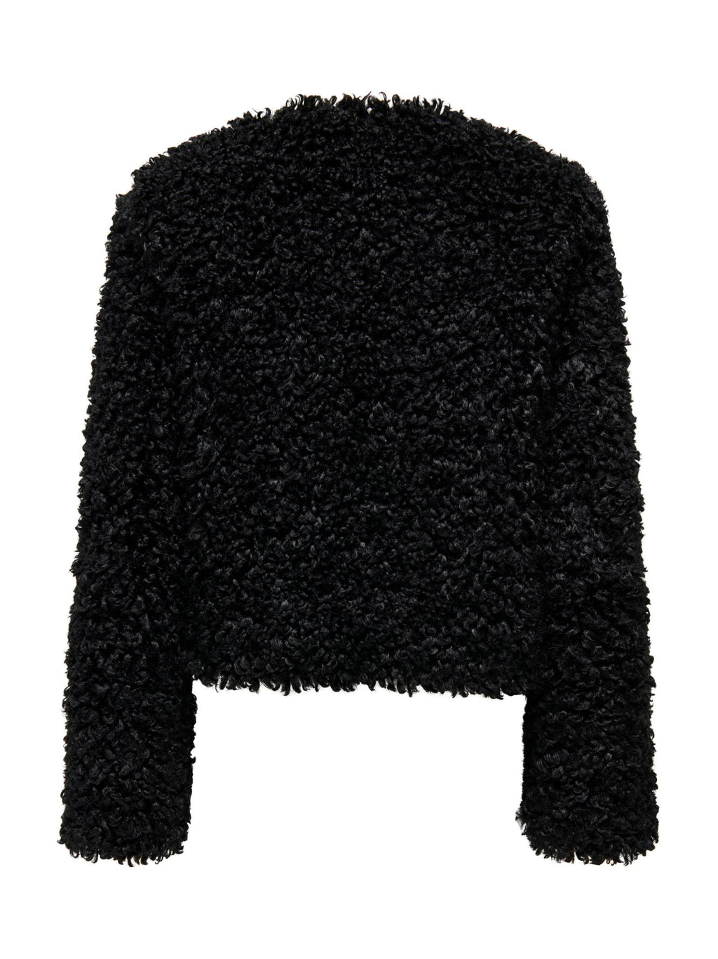 Giubbotto Jacqueline De Yong Neo Nero con finta pelliccia 15355125 /Black JDY 