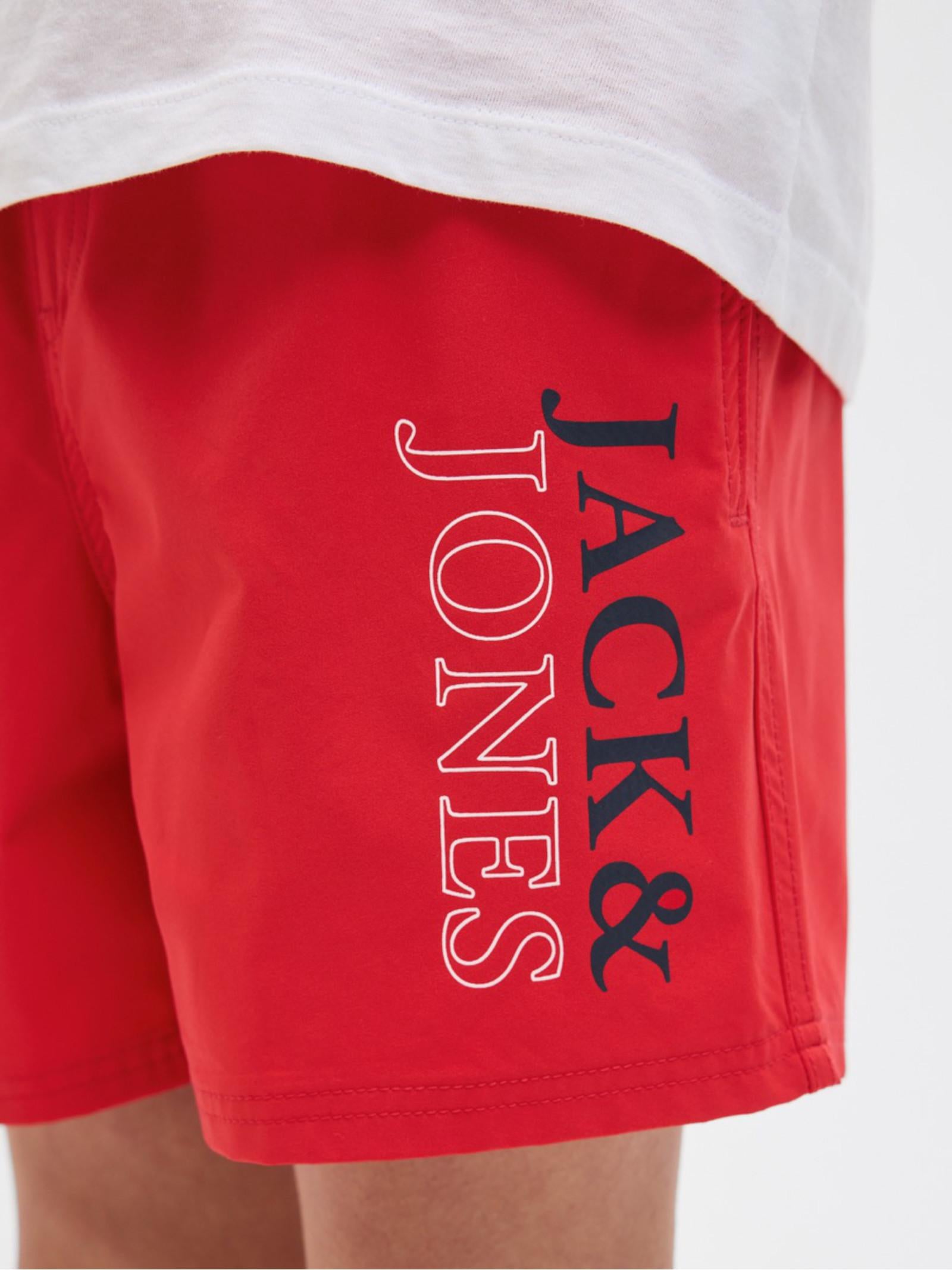Costume Jack & Jones Logo Rosso 12273841 /True Red JACK & JONES JUNIOR 