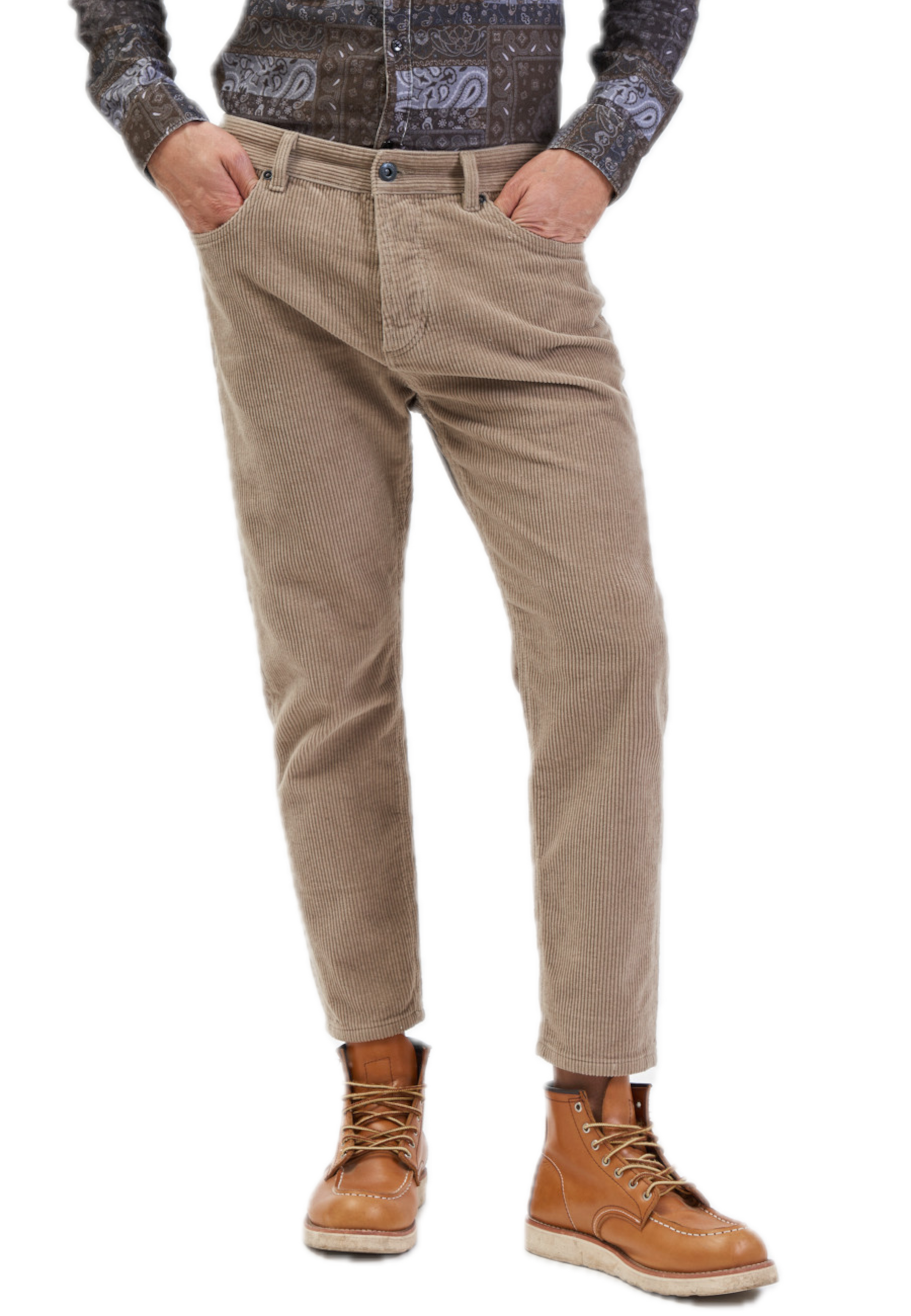Pantalone Gianni Lupo Cammello slim fit GL6227Q CAMMELLO GIANNI LUPO 