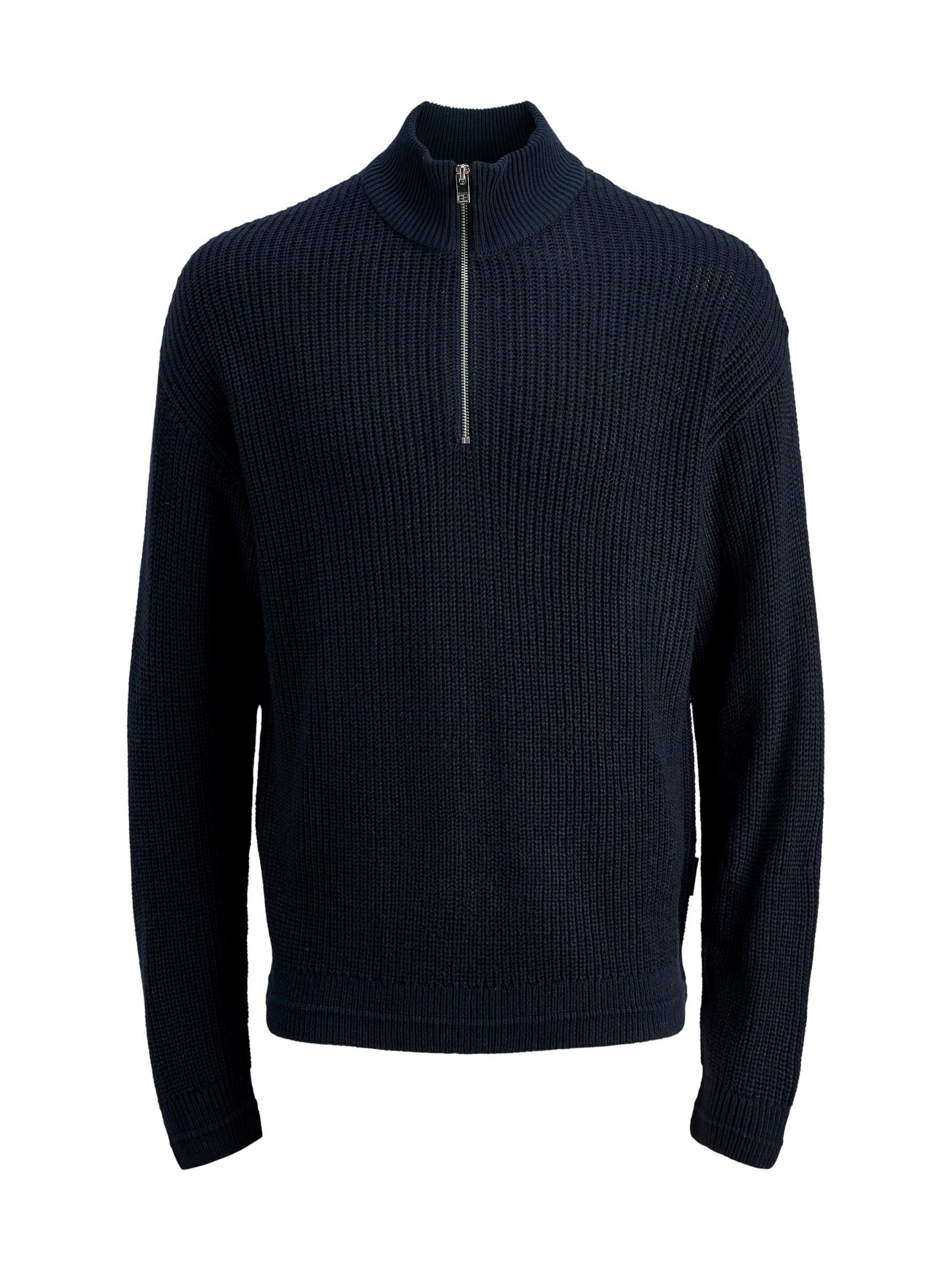 Maglia Jack & Jones Kaito Blu mezza zip 12278959 /Sky Captain JACK & JONES 