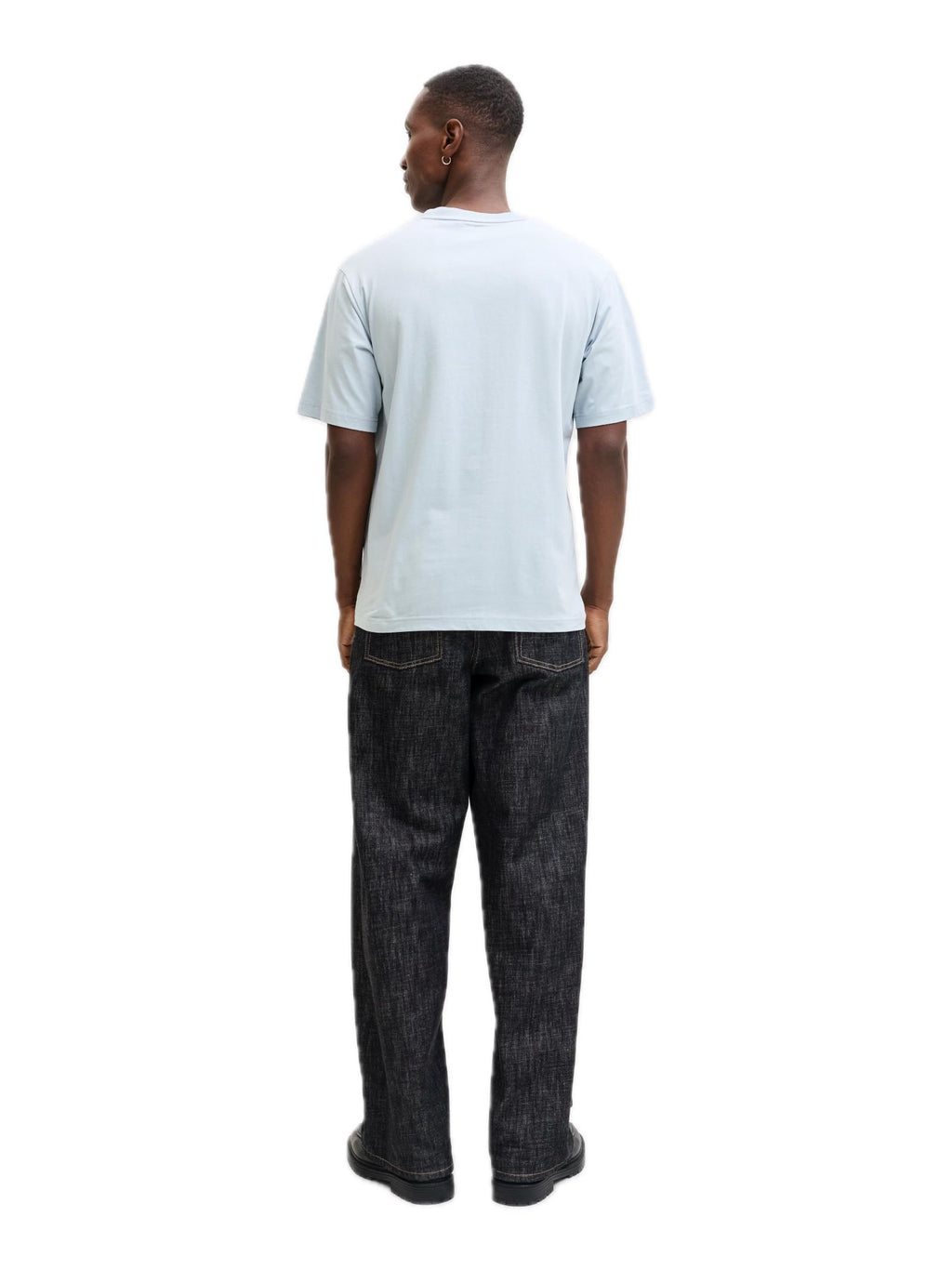 T-shirt Jack & Jones Archive Celeste con mini logo gommato 12287990 /Celestial Blue JACK & JONES 