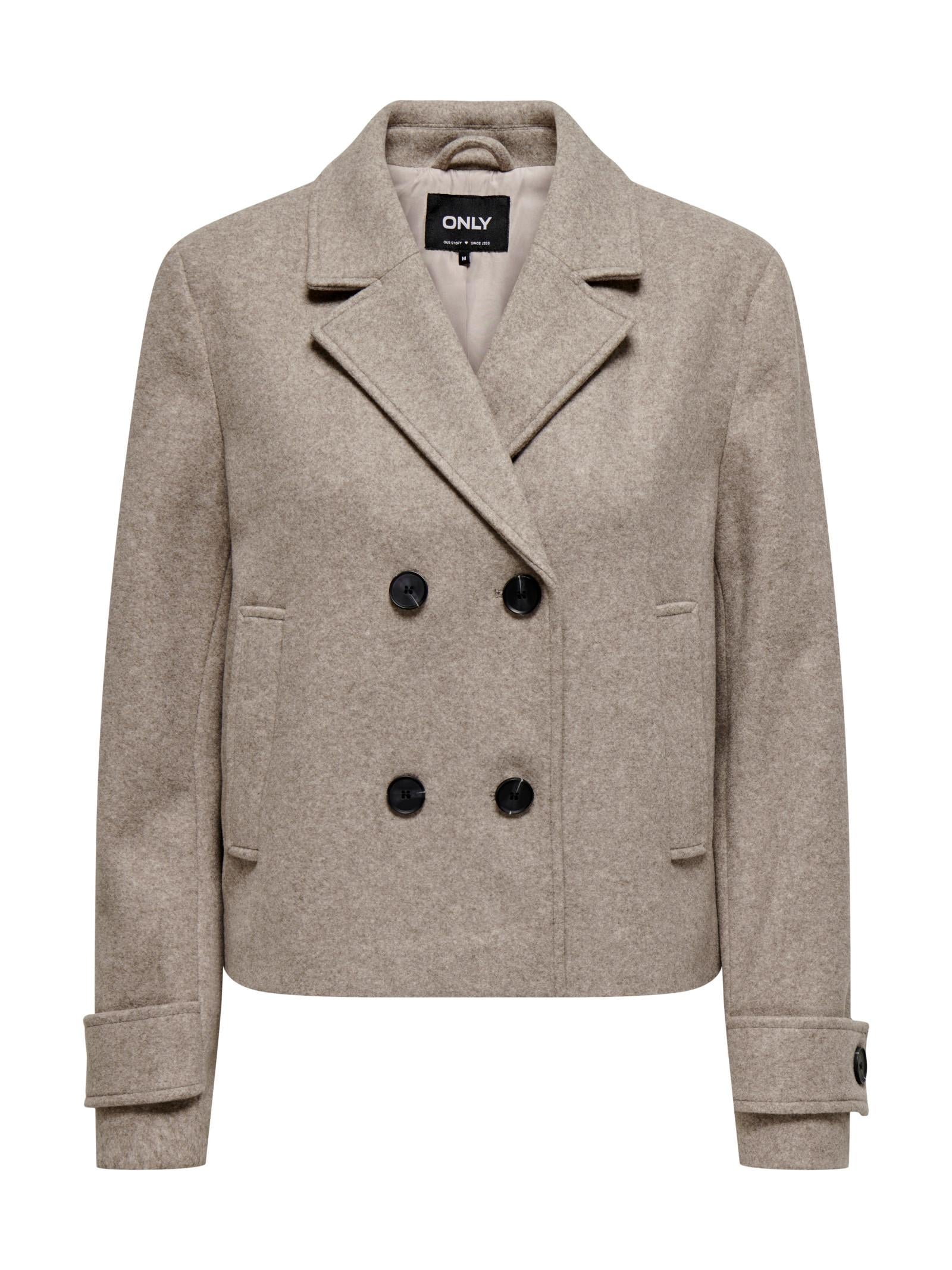 Cappotto Only  Freja Nocciola corto 15320983 /Mocha Meringue ONLY 