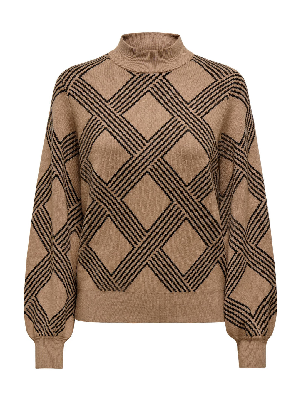 Maglia Only Anny Nocciola collo alto 15327635 /Cocoa Créme ONLY 