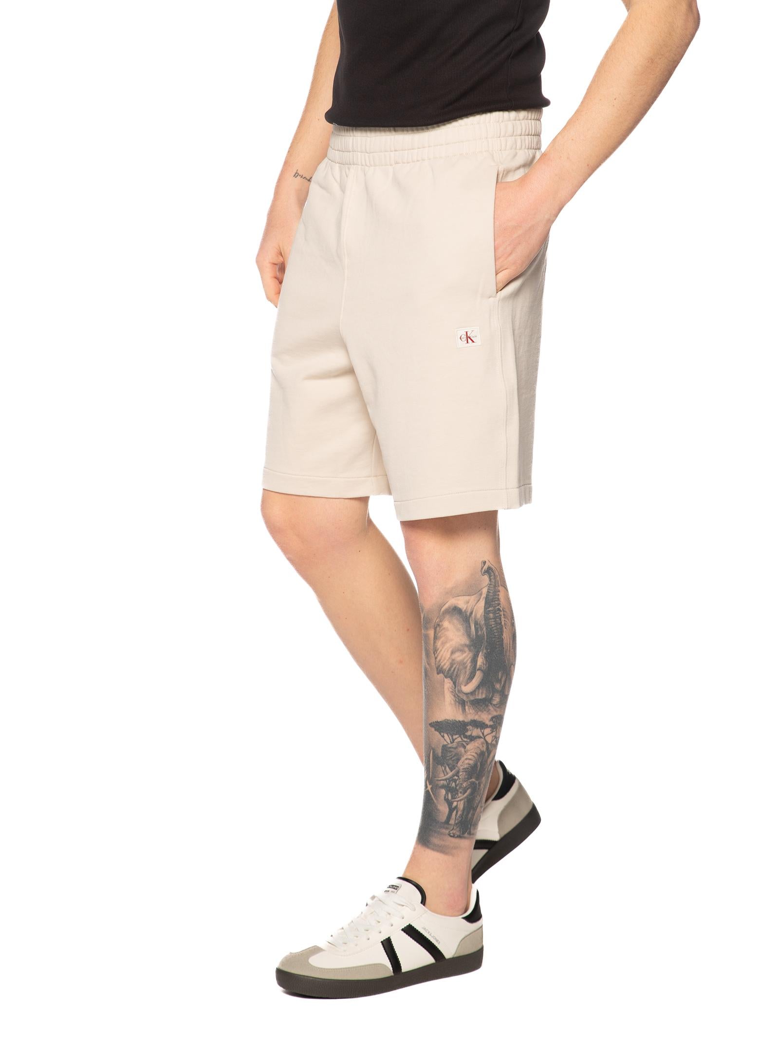 Bermuda Calvin Klein Beige badge LV04RF282G 2JX CALVIN KLEIN 