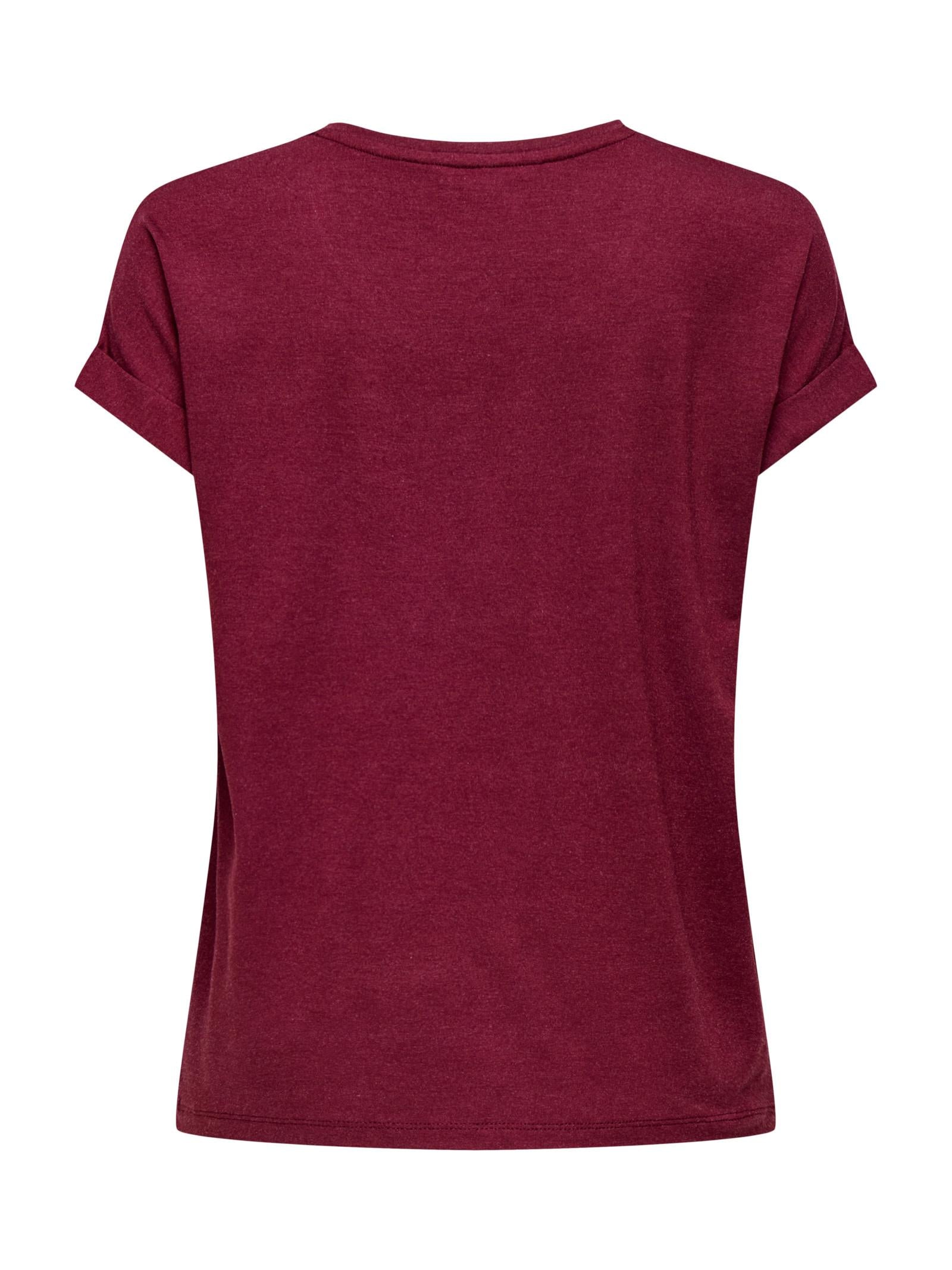 T-Shirt Only Bordeaux Moster in viscosa 15106662 /Burgundy ONLY 