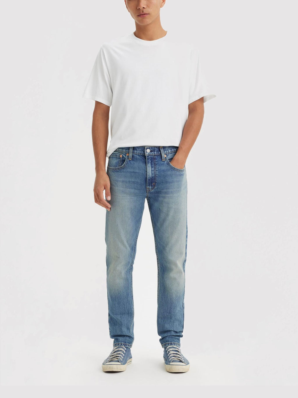 Jeans LEVI'S®  512 Medium Blue Denim Slim taper 5121310 Med Indigo - Worn In LEVI'S® 