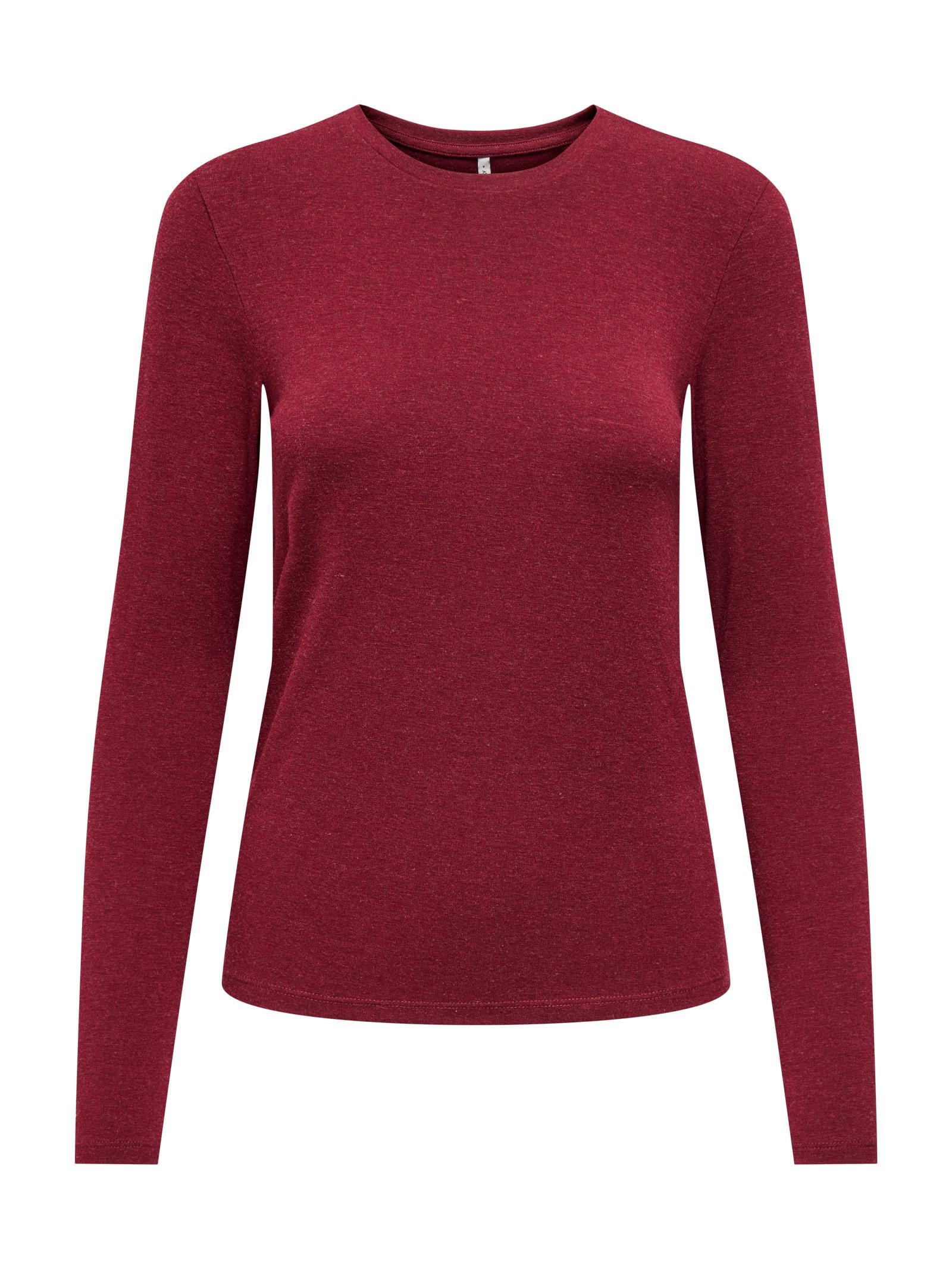 T-shirt Only Sia Bordeaux girocollo 15333332 /Cabernet ONLY 