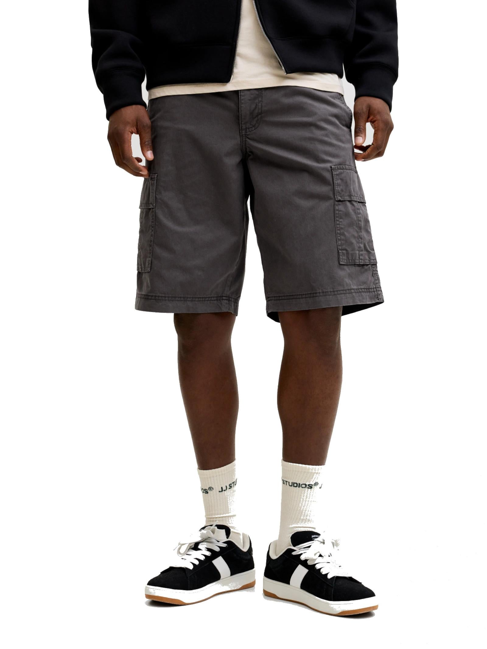 Bermuda Jack & Jones Cole Matty Antracite cargo 12292263 /Asphalt JACK & JONES 