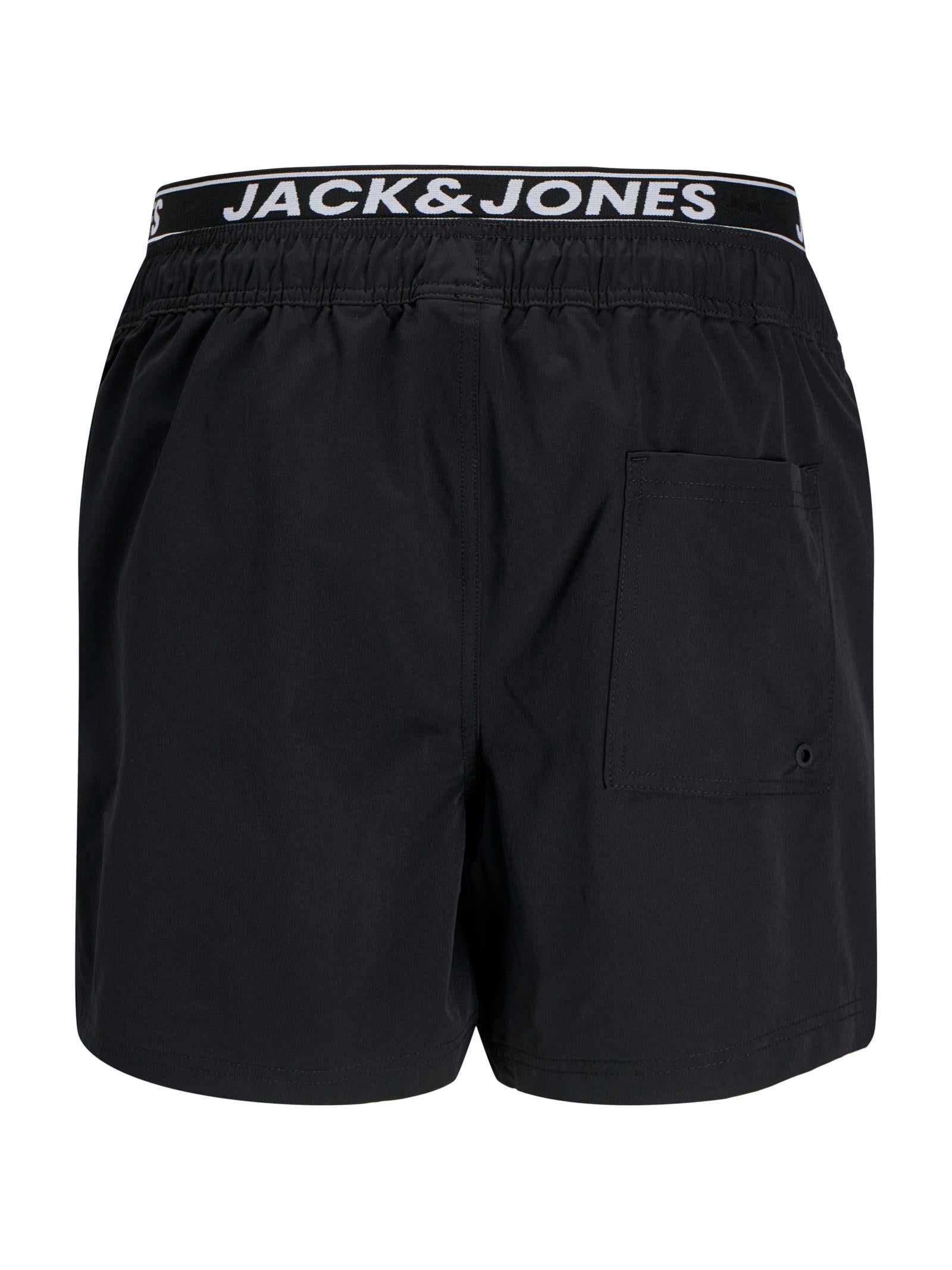 Costume Jack & Jones Maui Nero con fascia elasticizzata 12272949 /Black JACK & JONES 