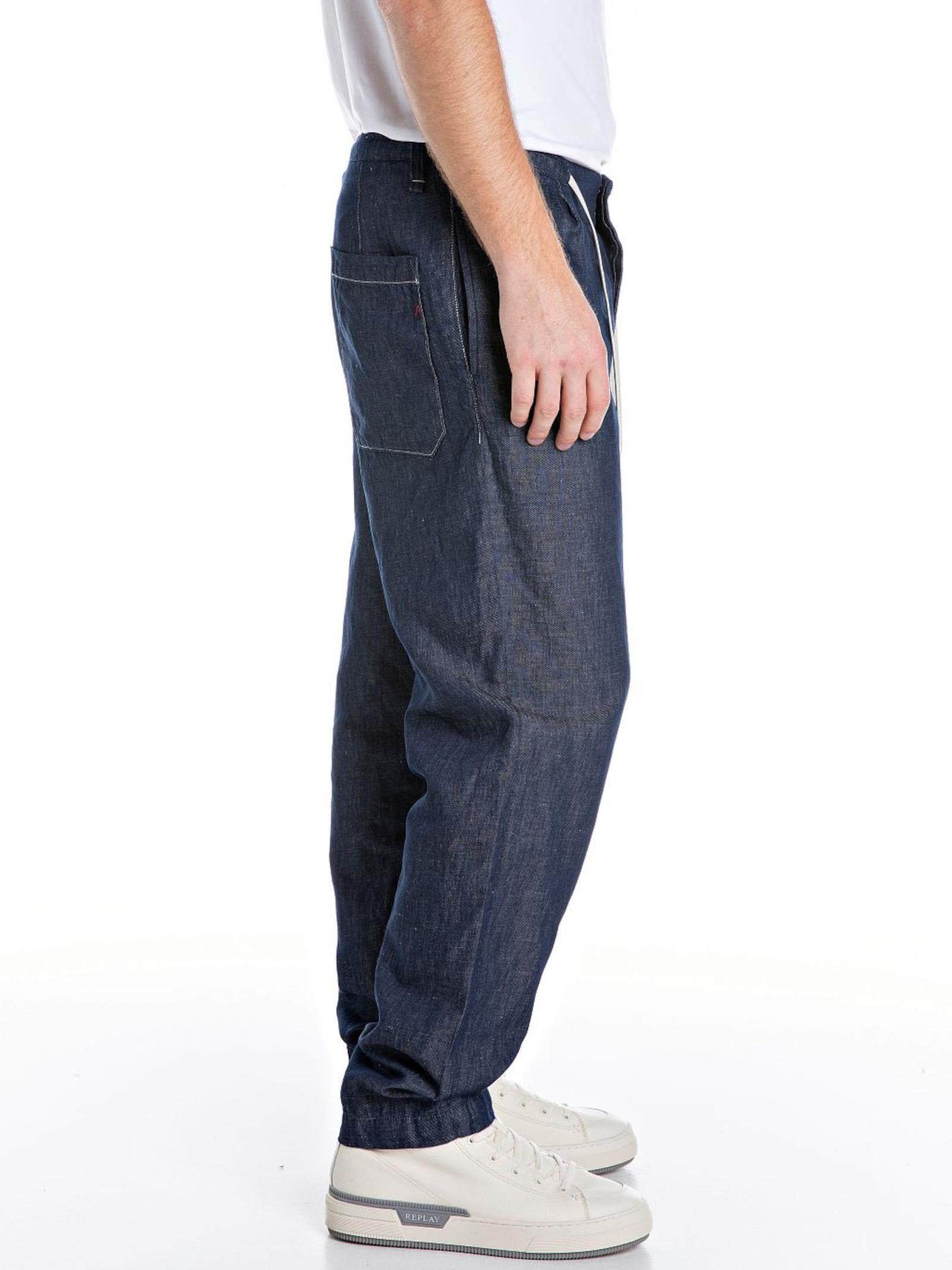 Pantalaccio in denim Replay Blue Denim M9014 007 REPLAY 