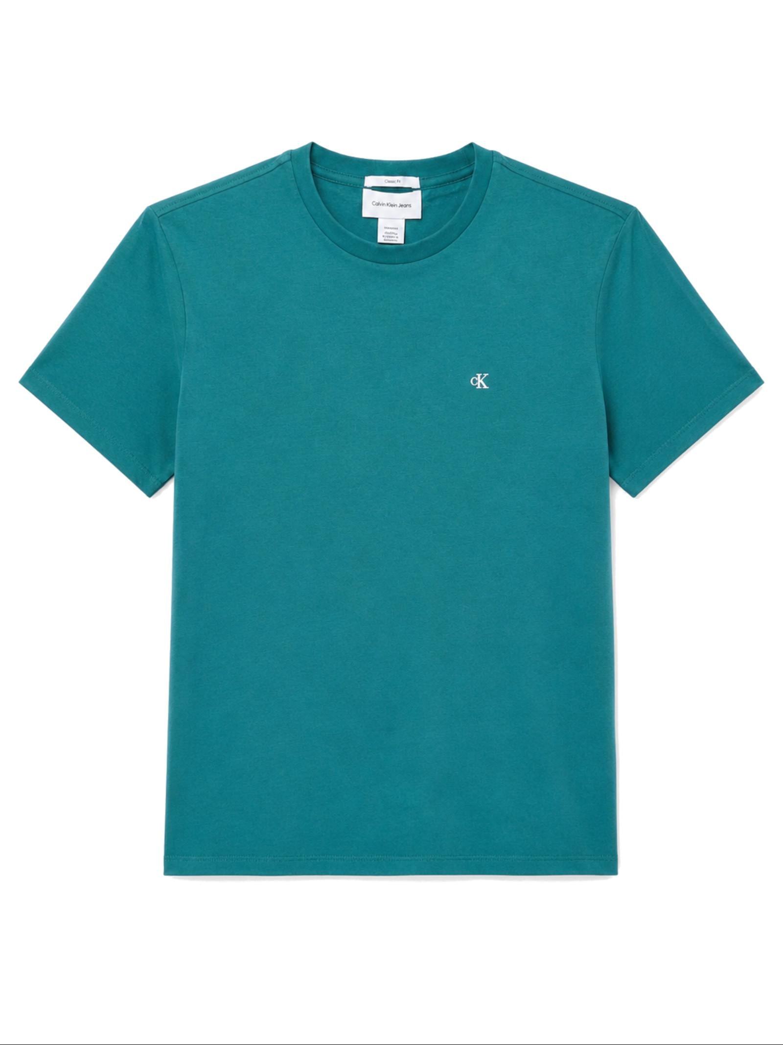 T-shirt Calvin Klein Verde Monogram LV14RD254G 8ZU CALVIN KLEIN 