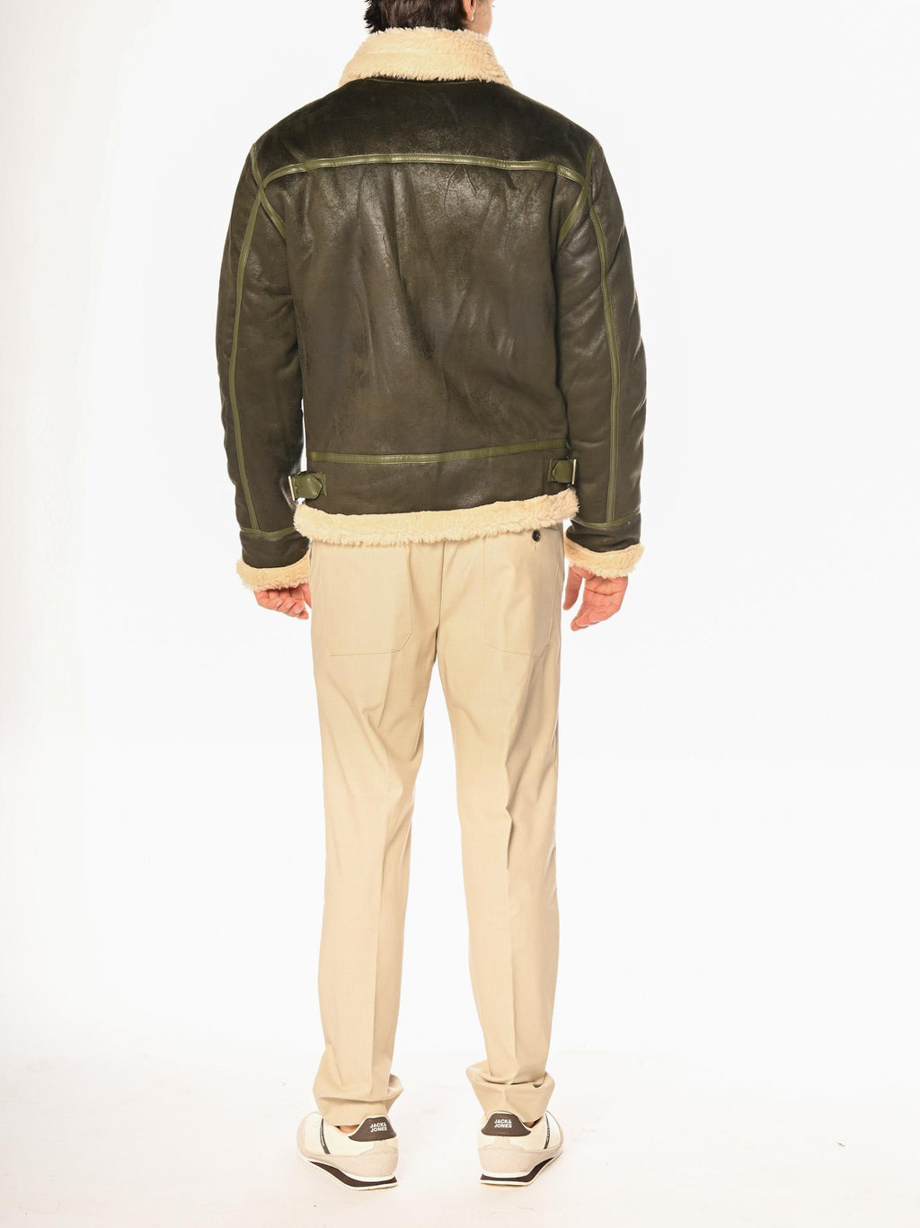 Bomber Gianni Lupo Verde Montone GL9800 VERDE GIANNI LUPO 