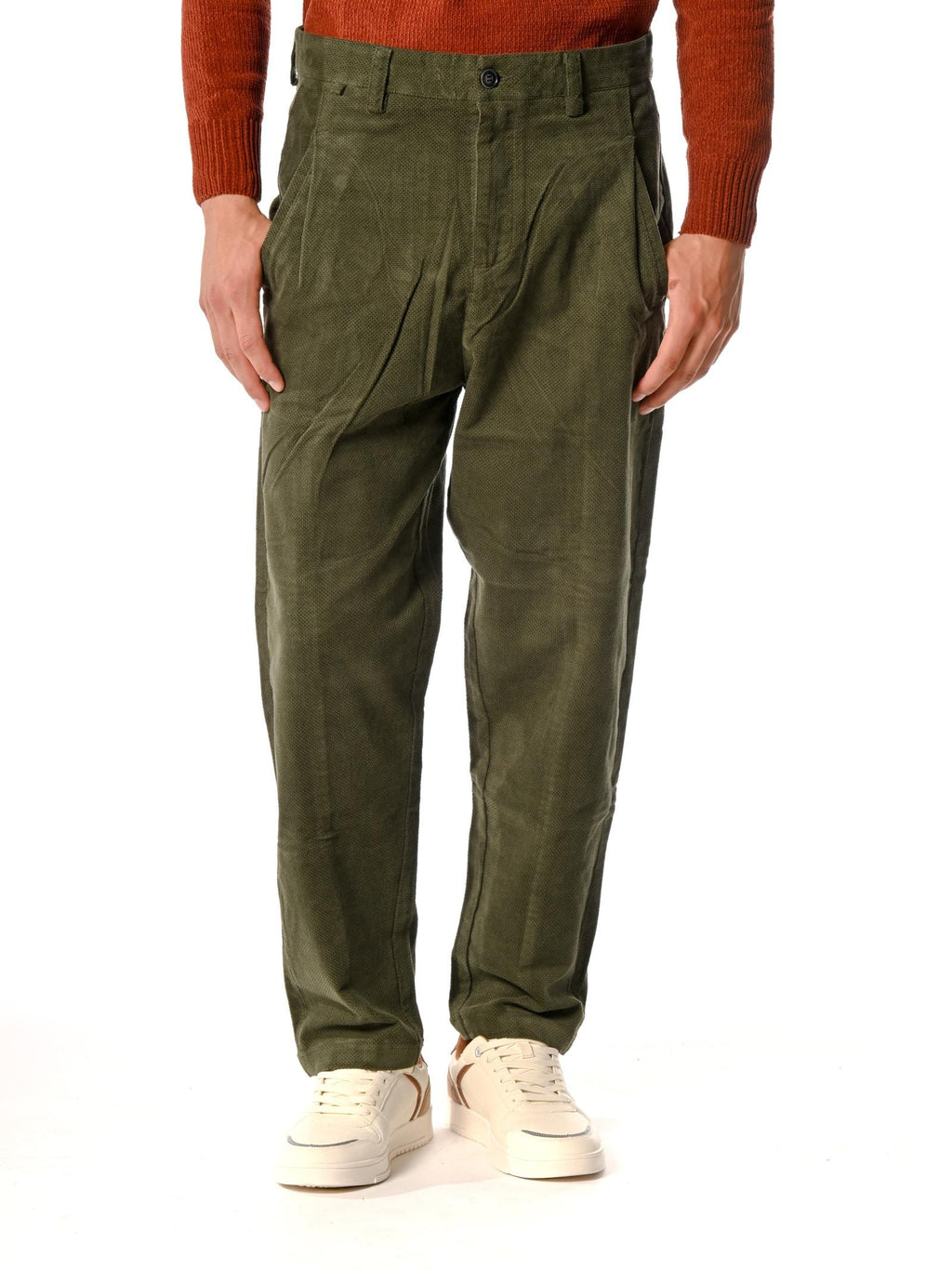 Chino Gianni Lupo Francys Verde operato GL5194BD VERDE GIANNI LUPO 