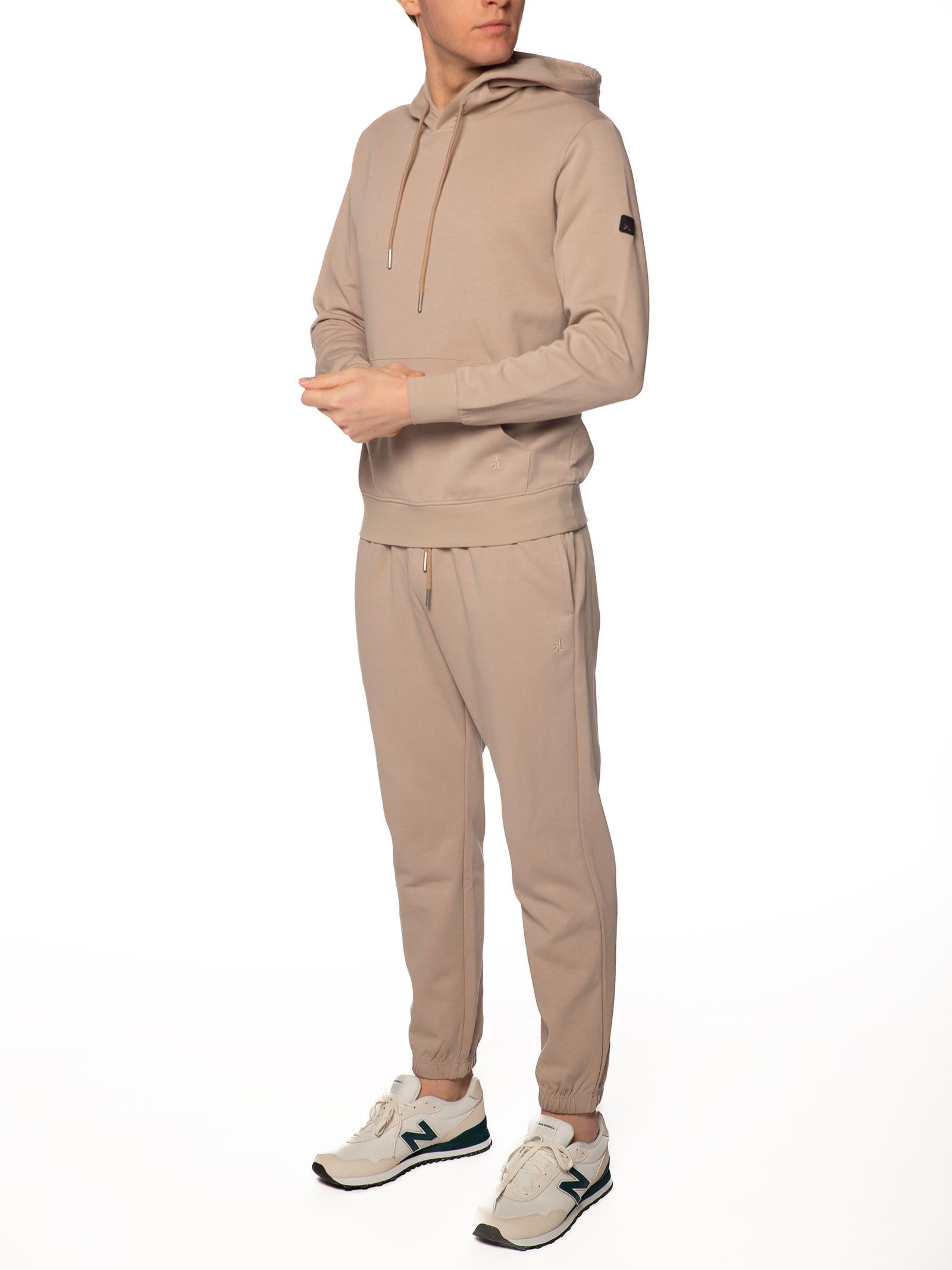 Felpa Gianni Lupo Beige con cappuccio GL2125F BEIGE GIANNI LUPO 