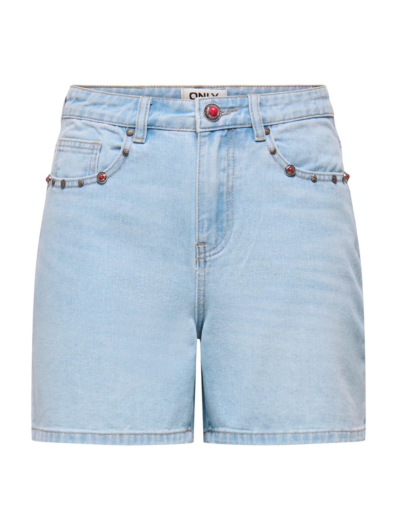 Shorts Only Light Blue Denim Phine dettagli 15375264 /Light Blue Denim ONLY 