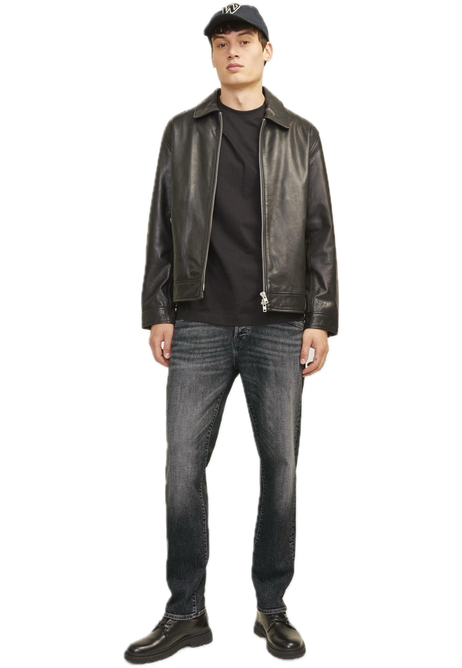 Jeans Jack & Jones Black Denim tapered fit