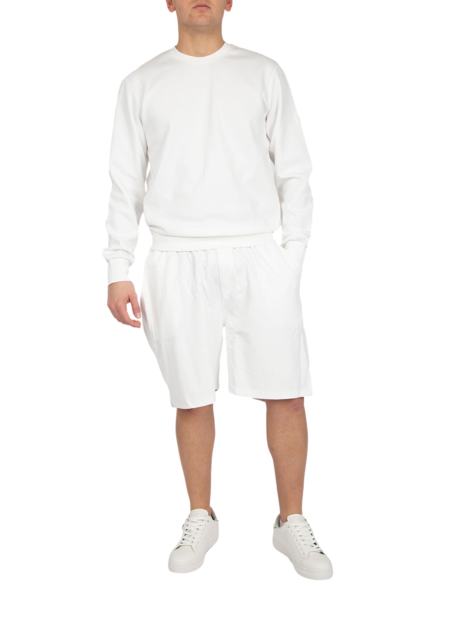 Bermuda Gianni Lupo Bianco basic in felpa GL2127F WHITE GIANNI LUPO 