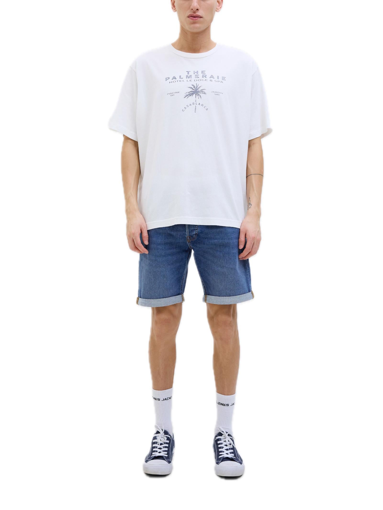 Bermuda Jack & Jones Blue Denim Rick regular 12269499 /Blue Denim JACK & JONES 