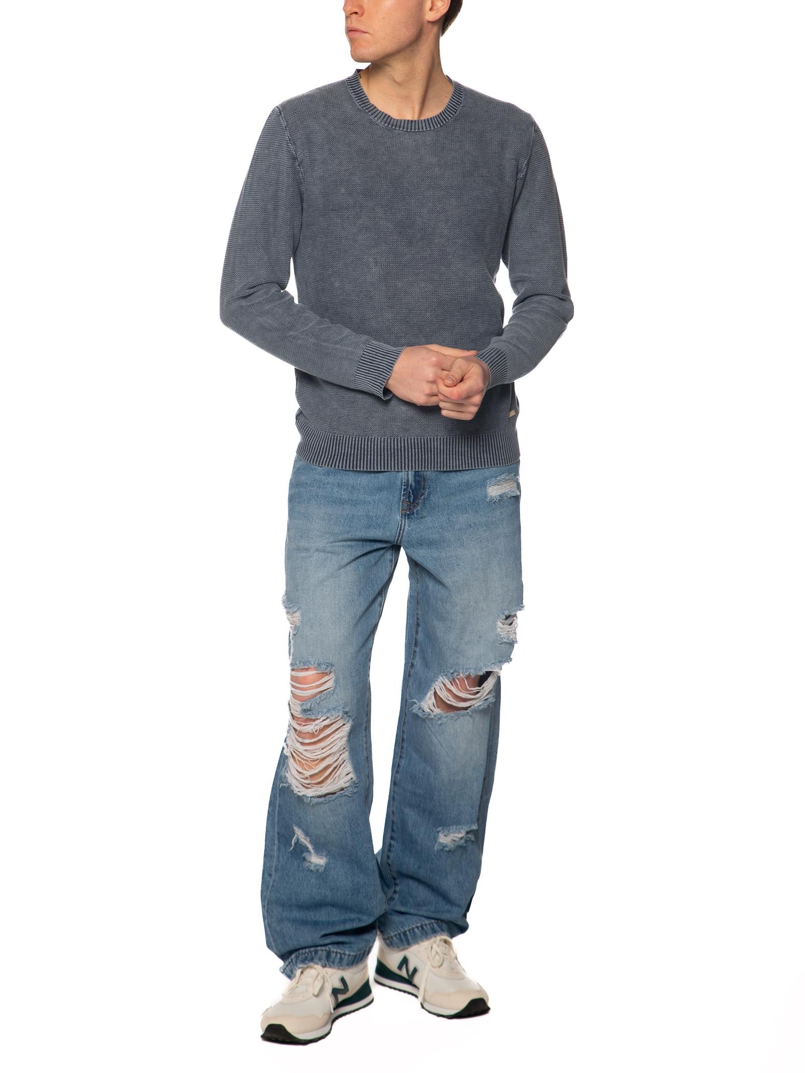 Jeans Gianni Lupo Max Medium Blue strappi GL6503Q MEDIUM BLUE GIANNI LUPO 