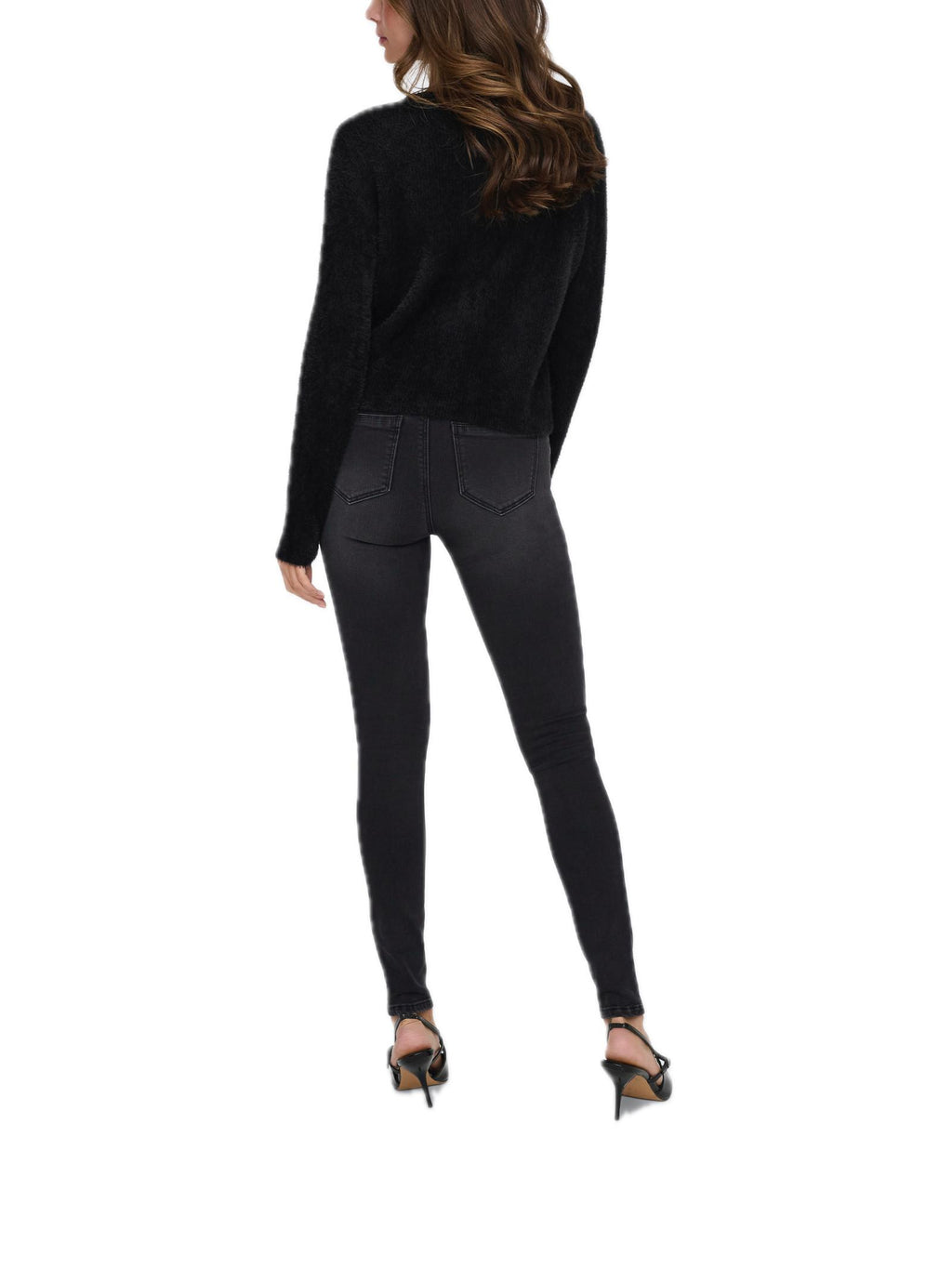Cardigan Only Petra Nero girocollo 15350655 /Black ONLY 