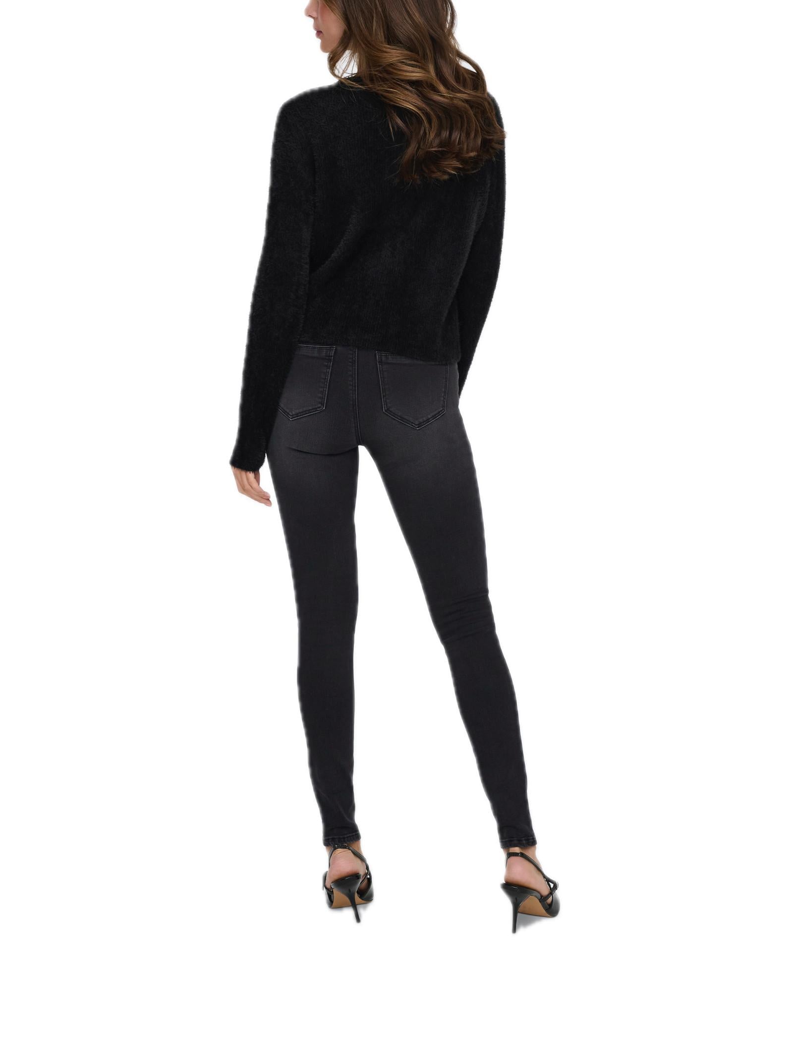 Cardigan Only Petra Nero girocollo 15350655 /Black ONLY 