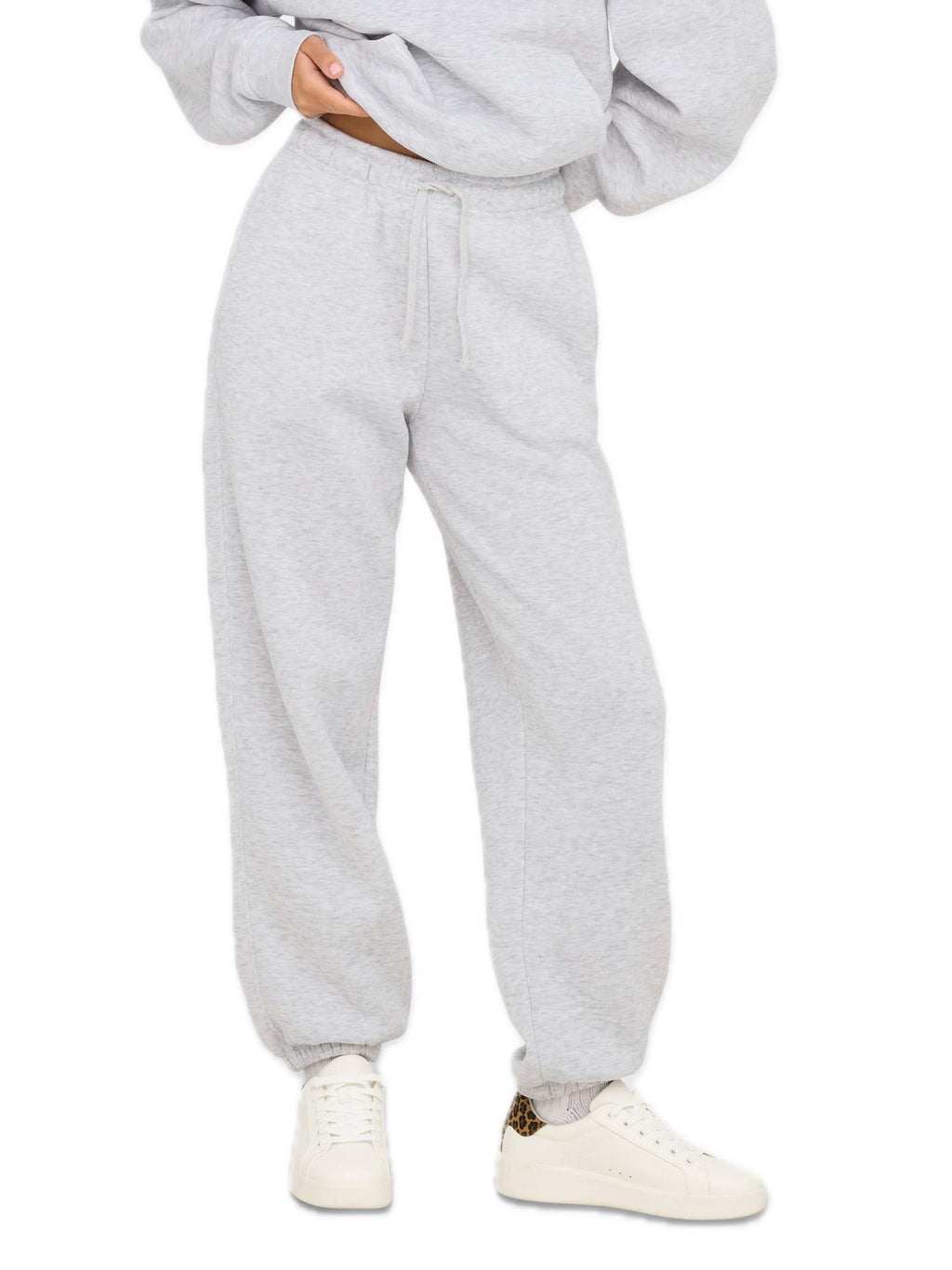 Pantalone Only Best Grigio in felpa 15357504 /Light Grey Melange ONLY 